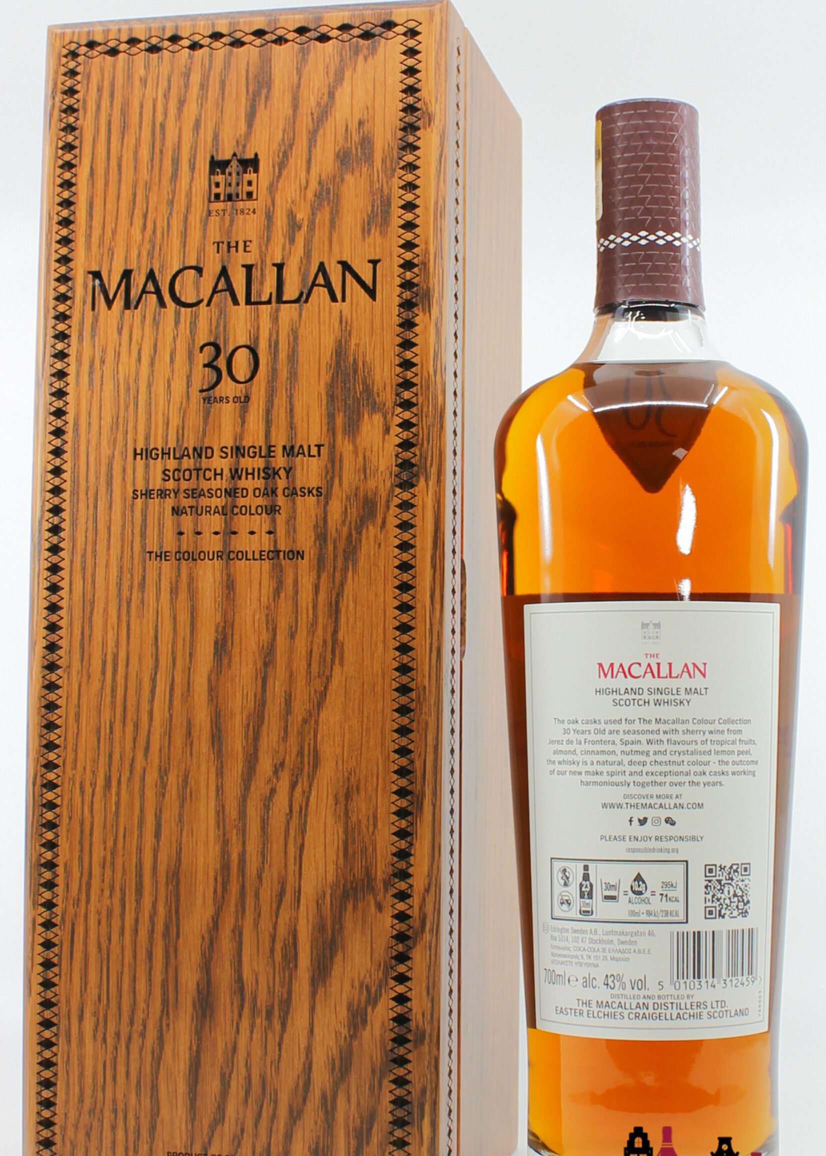 The Macallan Macallan 30 Years Old 2023 - Colour Collection - Macallan Boutique Only 43%