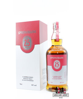 Springbank Springbank 25 Years Old 2022 - Limited Edition - Red/Silver Edition 46% (1 of 1300)