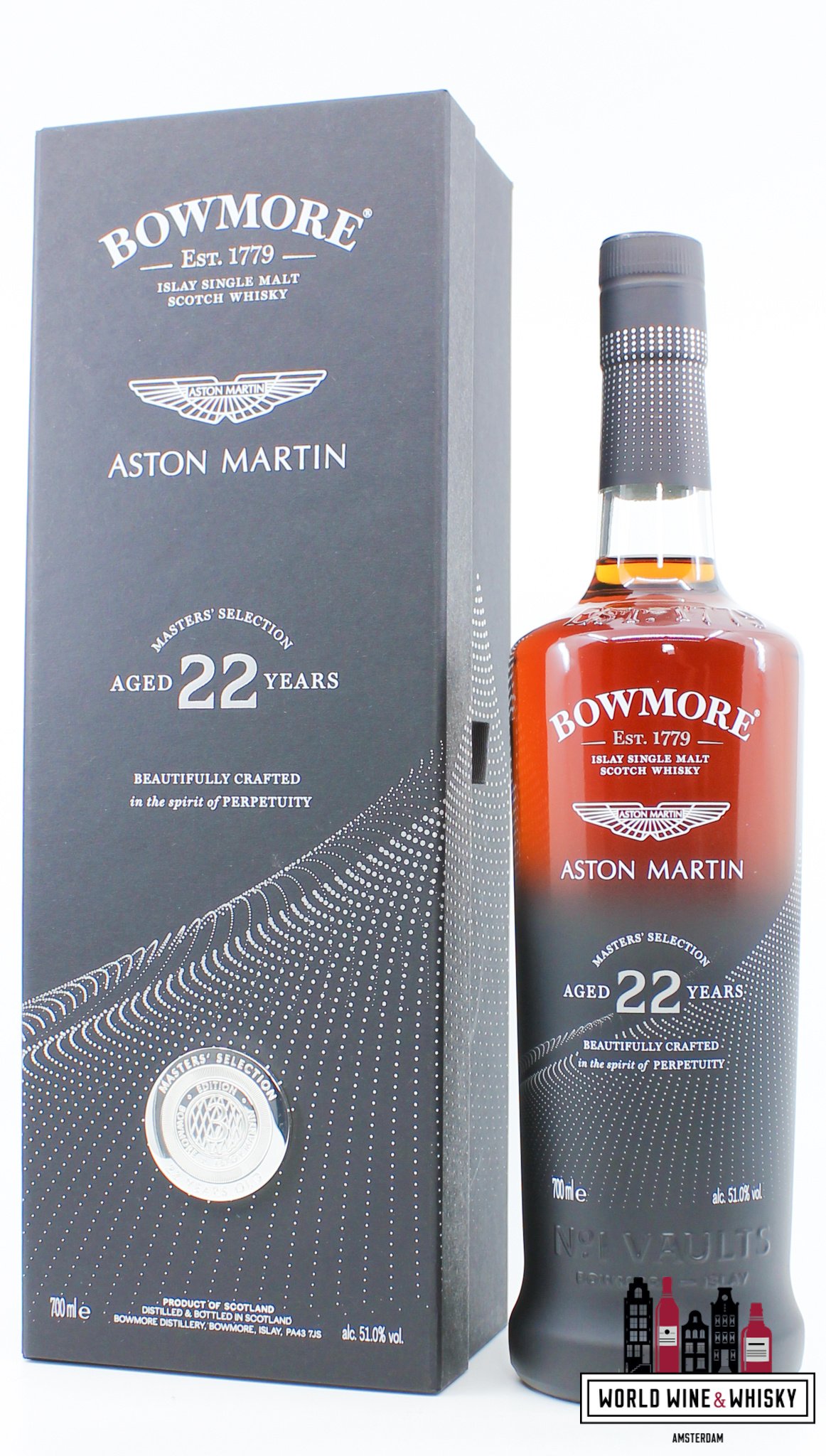 Bowmore Bowmore 22 Years Old 2023 - Aston Martin - Masters' Selection Edition 3 51%