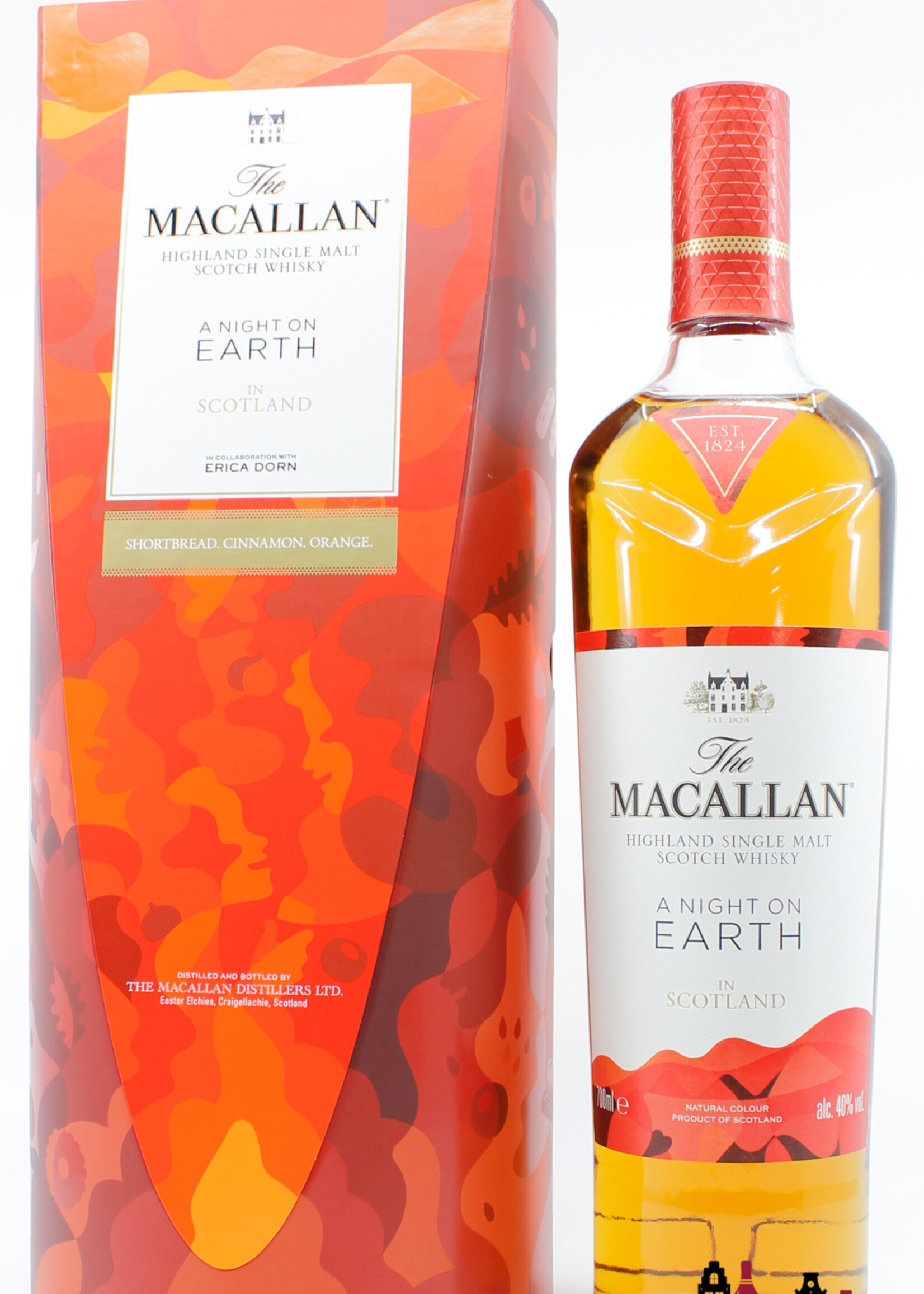 The Macallan Macallan 2021 - A Night on Earth in Scotland - Erica Dorn 40% (original 6-bottles OCC)