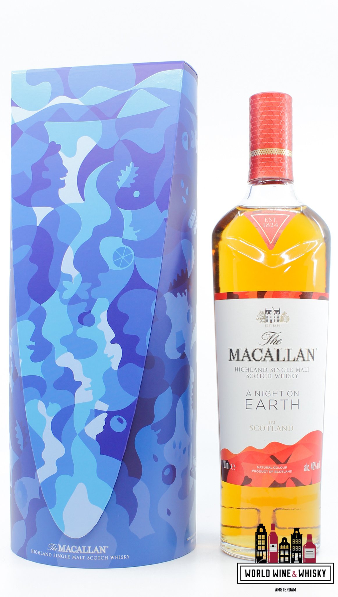 Macallan 2021 - A Night on Earth in Scotland - Erica Dorn 40% (original  6-bottles OCC)