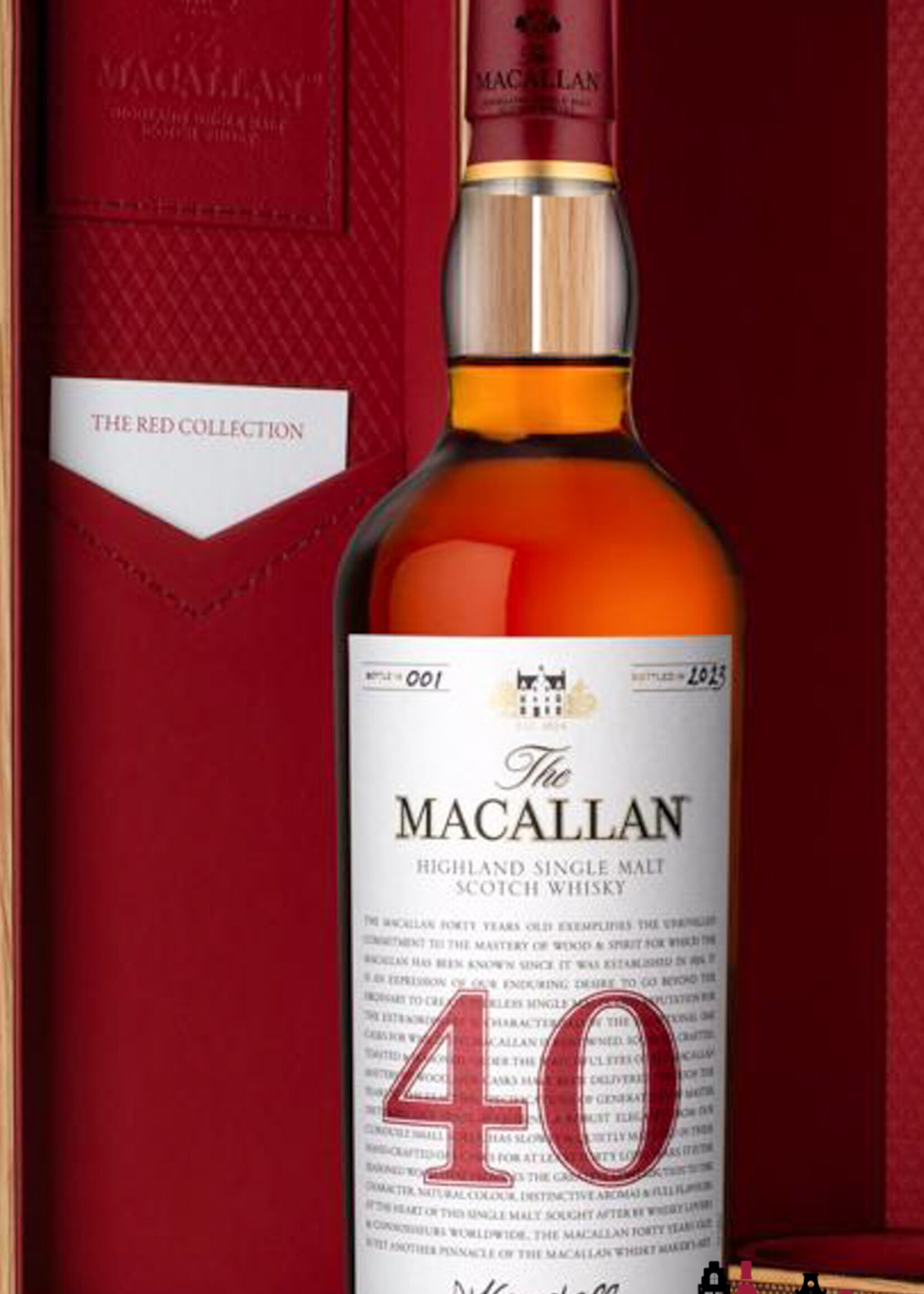 The Macallan The Macallan 40 Years Old 2023 - The Red Collection 47.5%