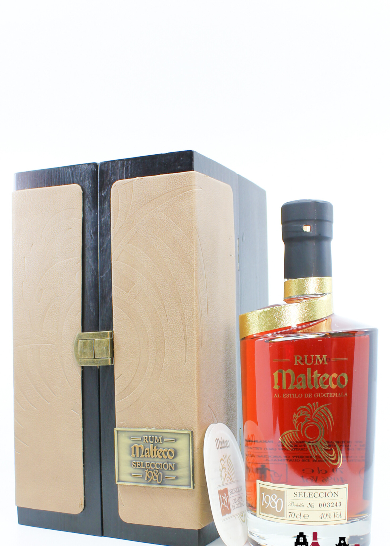 Malteco Malteco Rum Selección 1980 - Al Estilo de Guatemala 40% (in luxury case)
