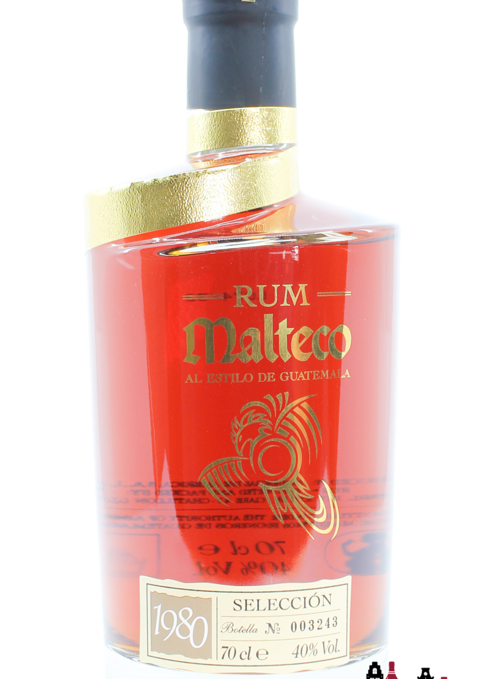 Malteco Malteco Rum Selección 1980 - Al Estilo de Guatemala 40% (in luxury case)