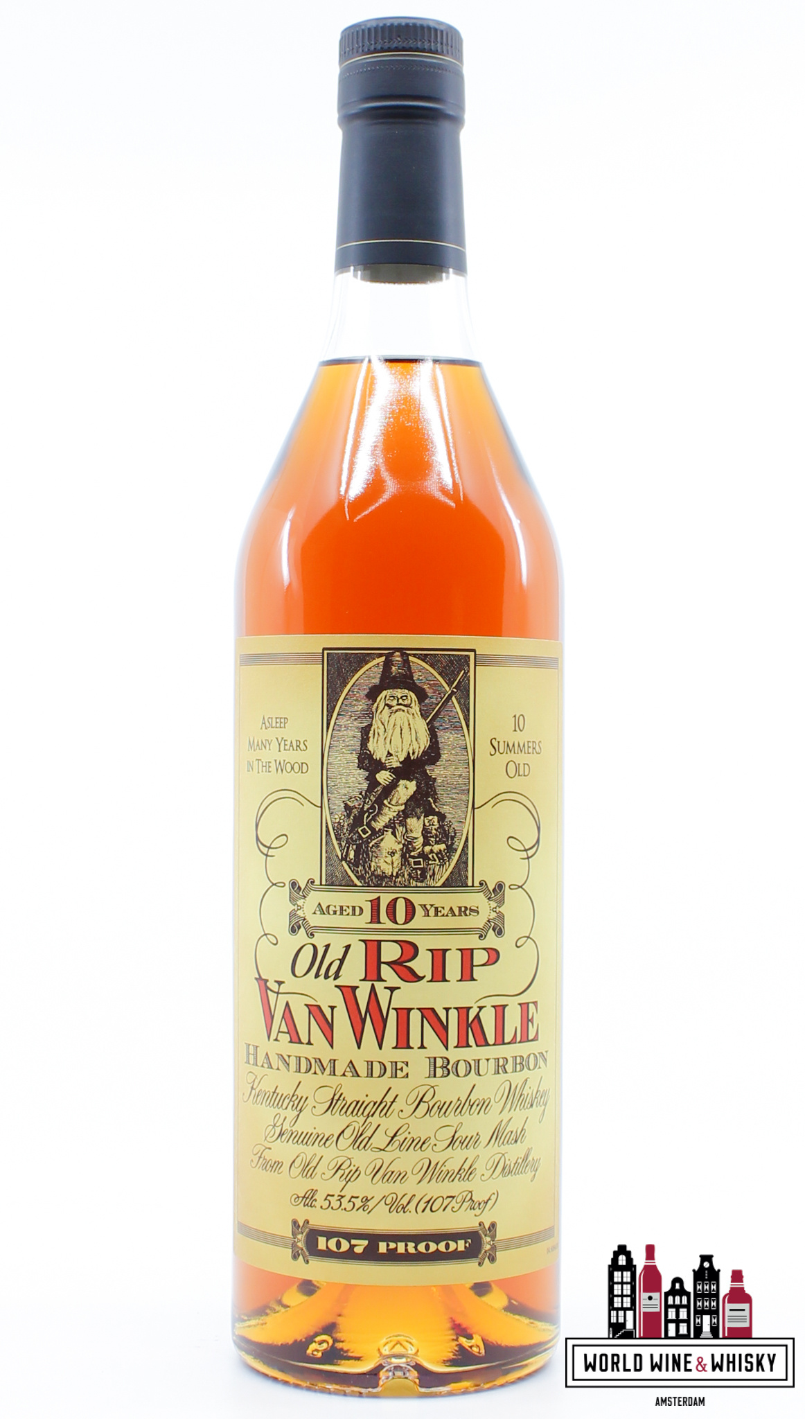 Old Rip Van Winkle Old Rip van Winkle 10 Years Old - Handmade Bourbon 107 Proof 53.5%