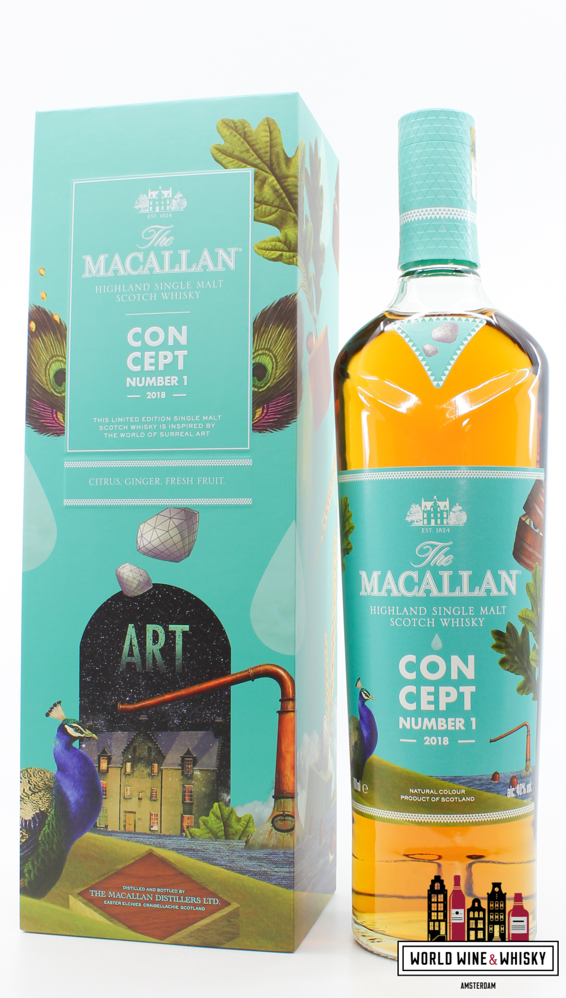 The Macallan Macallan Concept Number 1 2018 40% - Travel Retail Release Only
