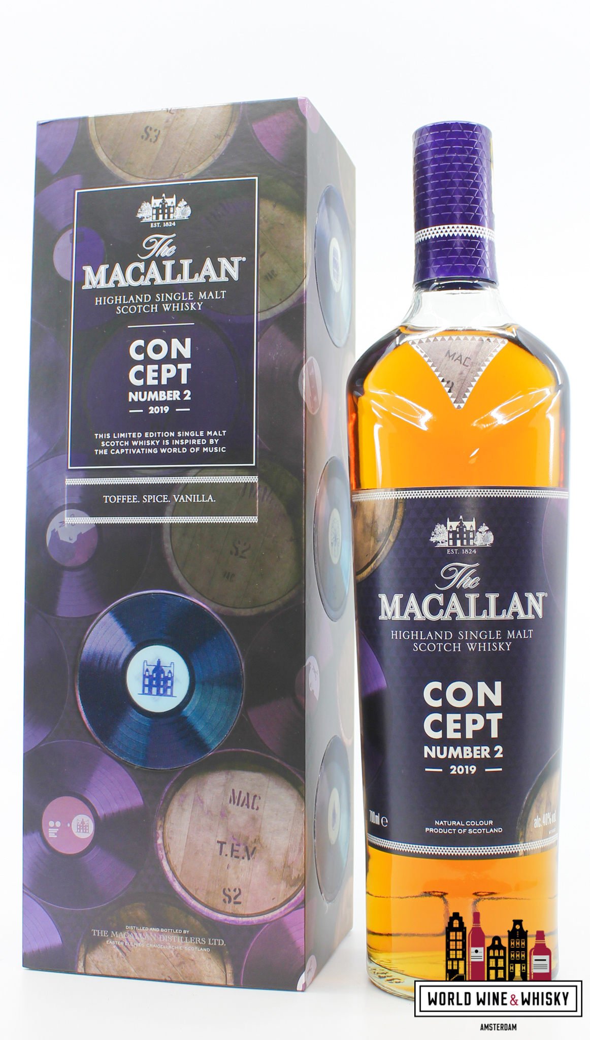 The Macallan Macallan Concept Number 2 2019 40% - Travel Retail Release Only