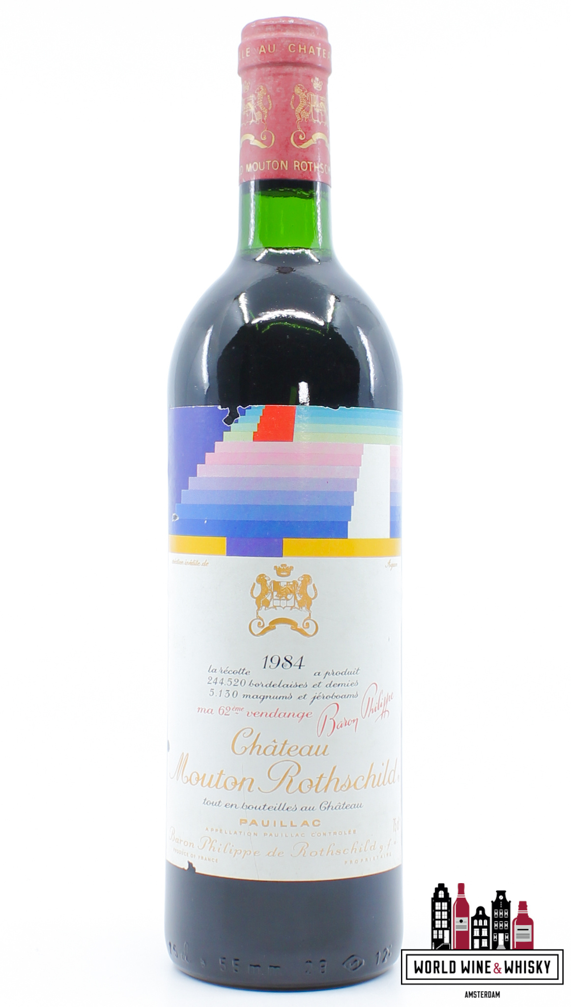 Mouton Rothschild Chateau Mouton Rothschild 1984 (12-bottles OWC)
