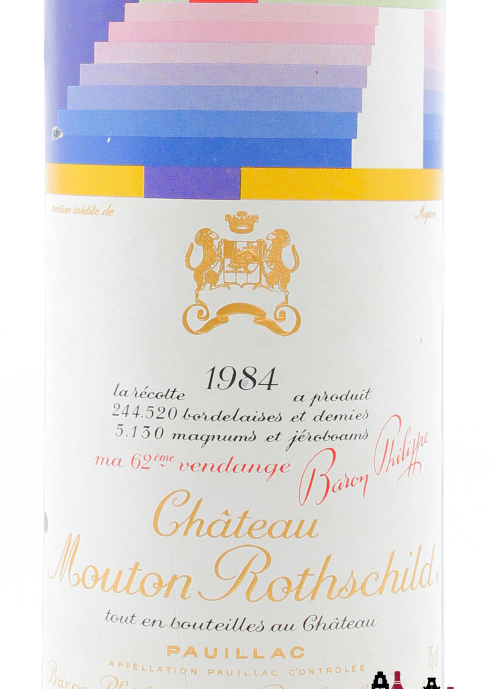 Mouton Rothschild Chateau Mouton Rothschild 1984