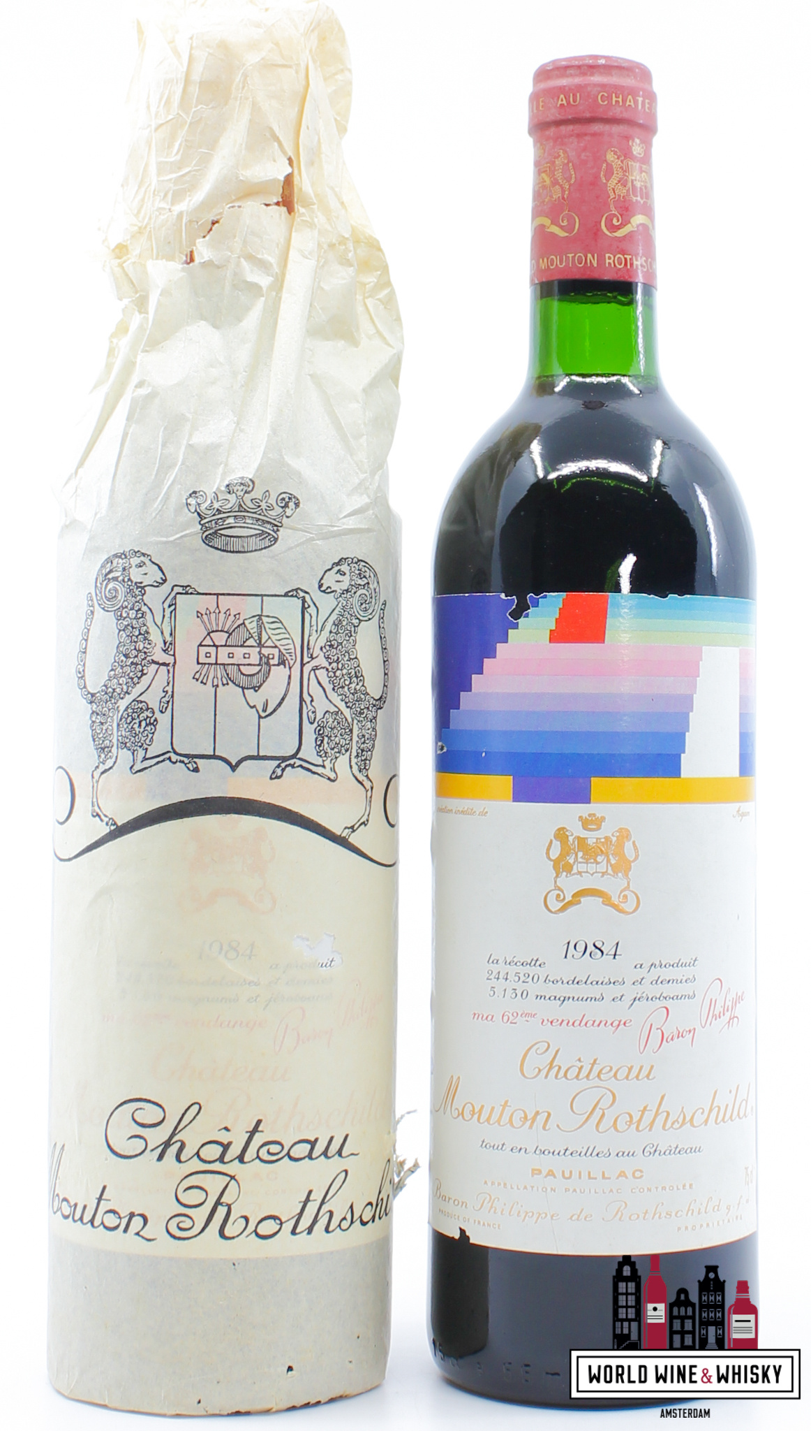 Mouton Rothschild Chateau Mouton Rothschild 1984
