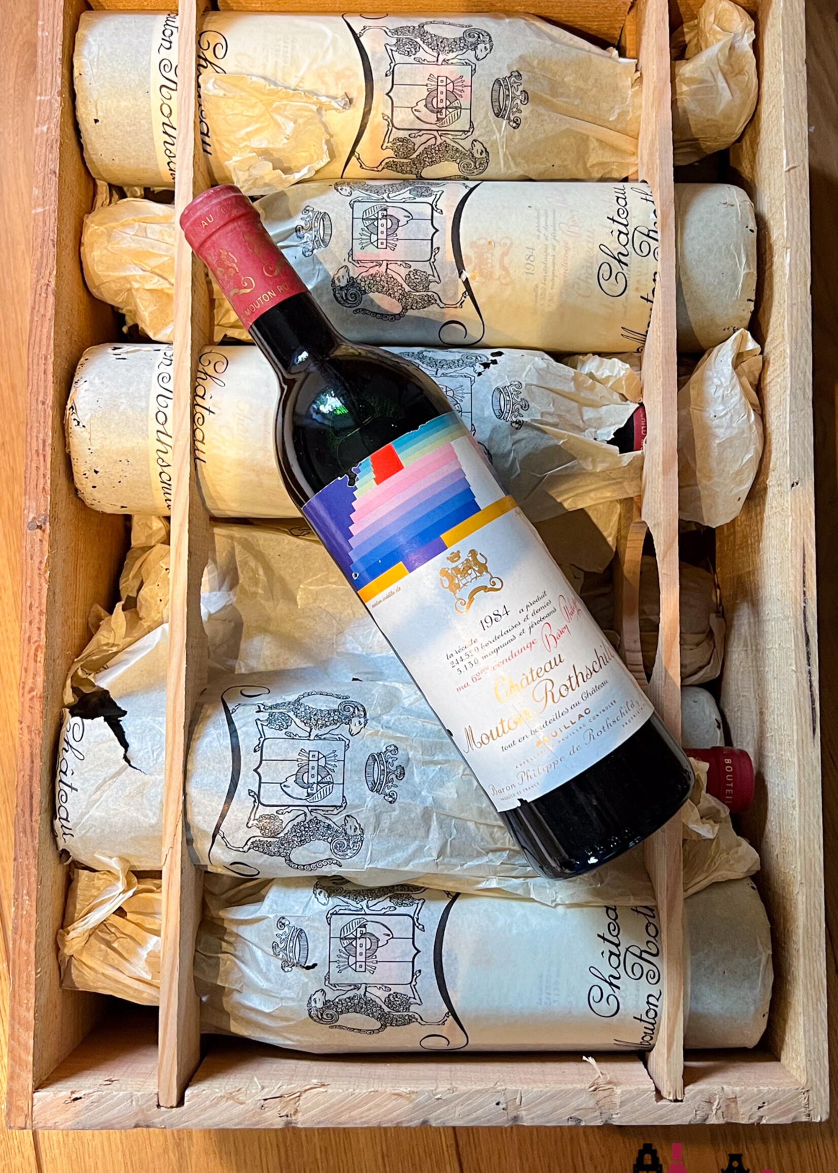 Mouton Rothschild Chateau Mouton Rothschild 1984