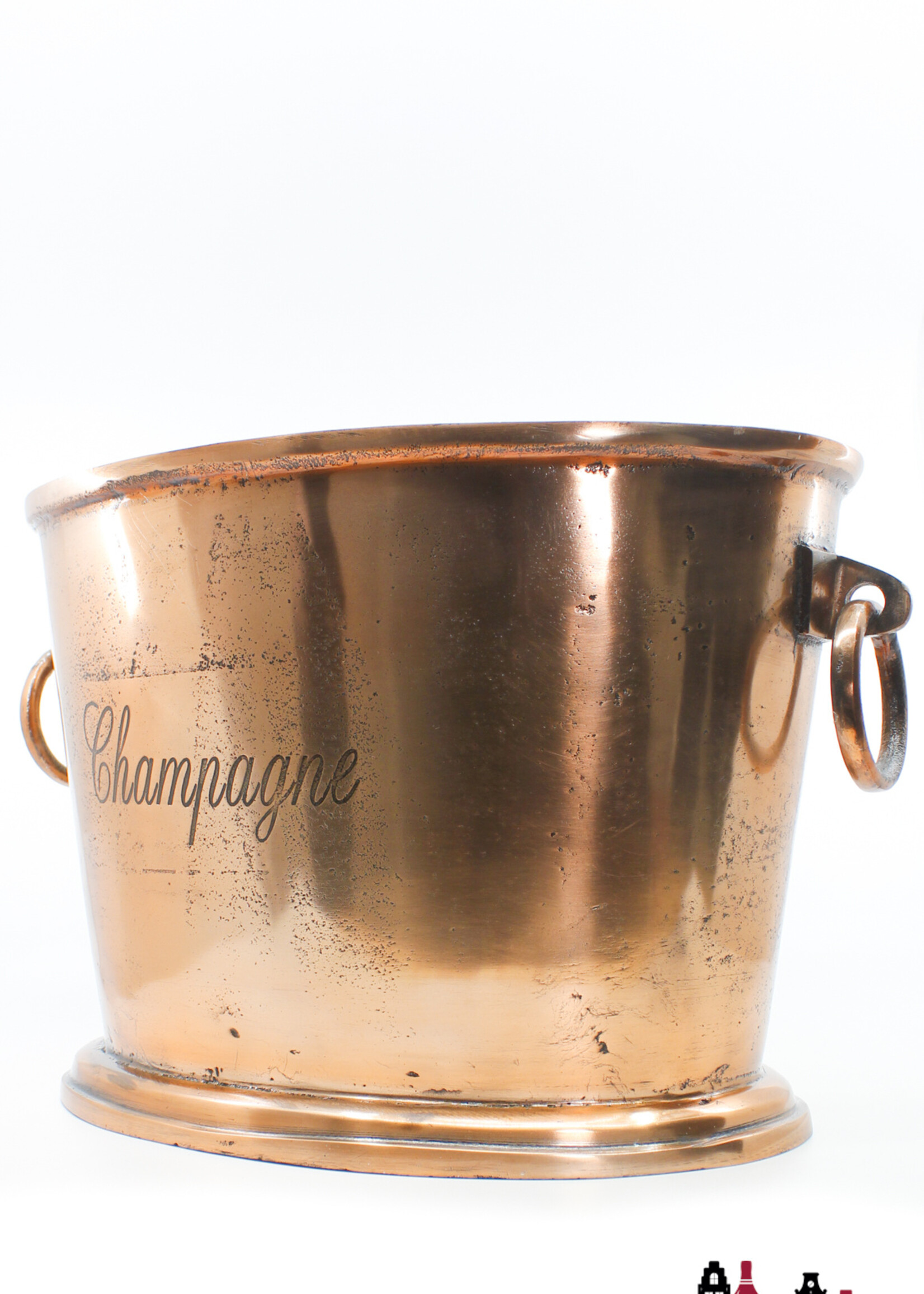 Champagne cooler Luxury bronze Champagne cooler/ice bucket (for 3/4 bottles)