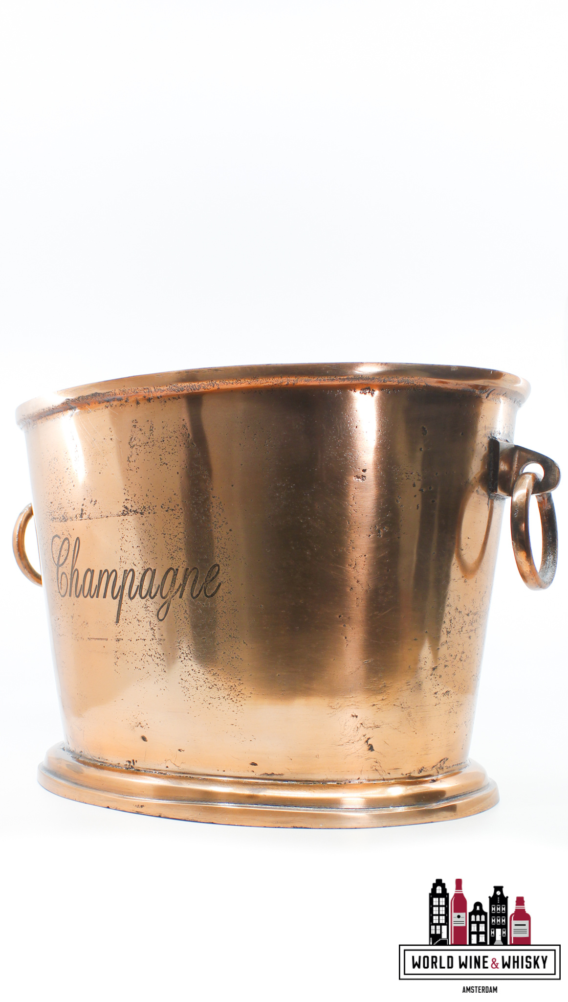 Champagne cooler Luxe bronzen Champagne koeler/cooler (voor 3/4 flessen)