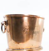 Champagne cooler Luxe bronzen Champagne koeler/cooler (voor 3/4 flessen)