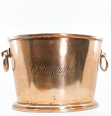 Champagne cooler Luxe bronzen Champagne koeler/cooler (voor 3/4 flessen)