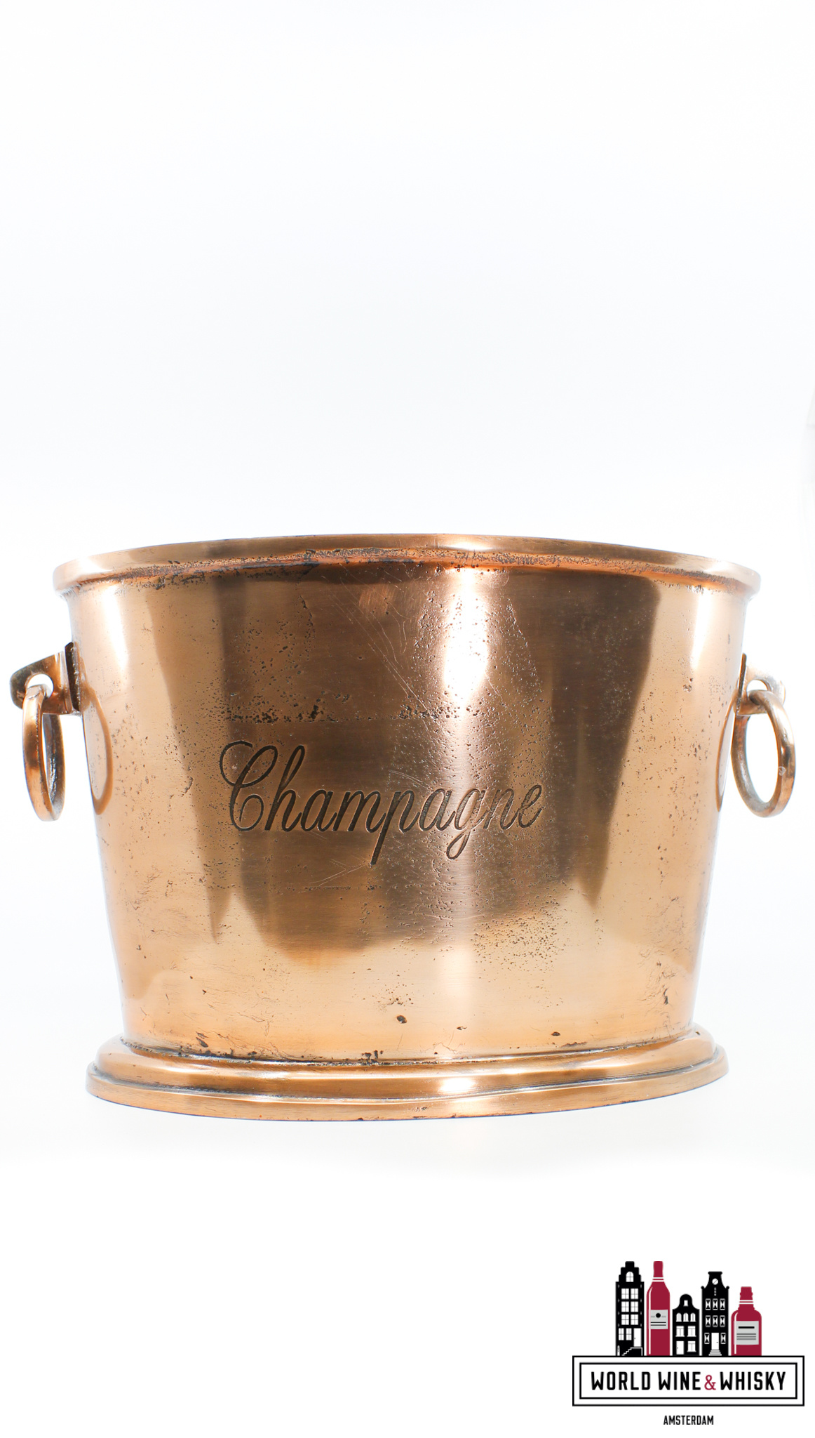 Champagne cooler Luxe bronzen Champagne koeler/cooler (voor 3/4 flessen)