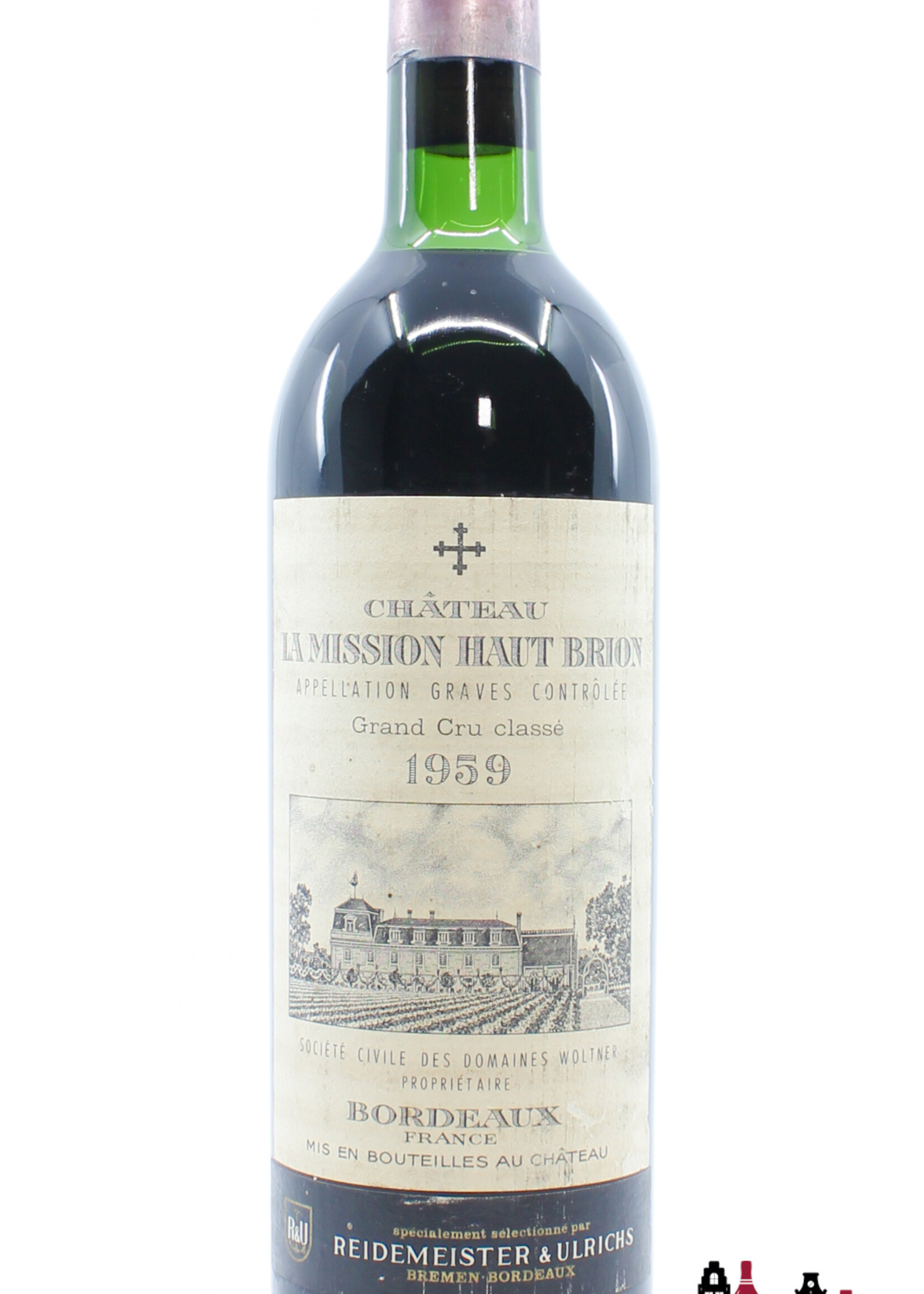 Chateau La Mission Haut-Brion Chateau La Mission Haut-Brion 1959 (100 Parker Points)