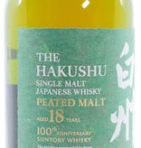 Hakushu Hakushu 18 Years Old 2023 - 100th Anniversary Suntory Whisky - Single Peated Malt Japanese Whisky 48%