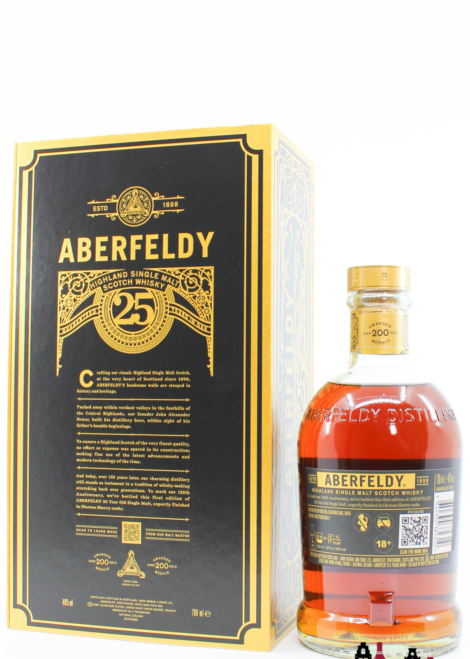 Aberfeldy Aberfeldy 25 Years Old 2023 - 125th Anniversary (1889-2023) 46% (1 of 11.800)