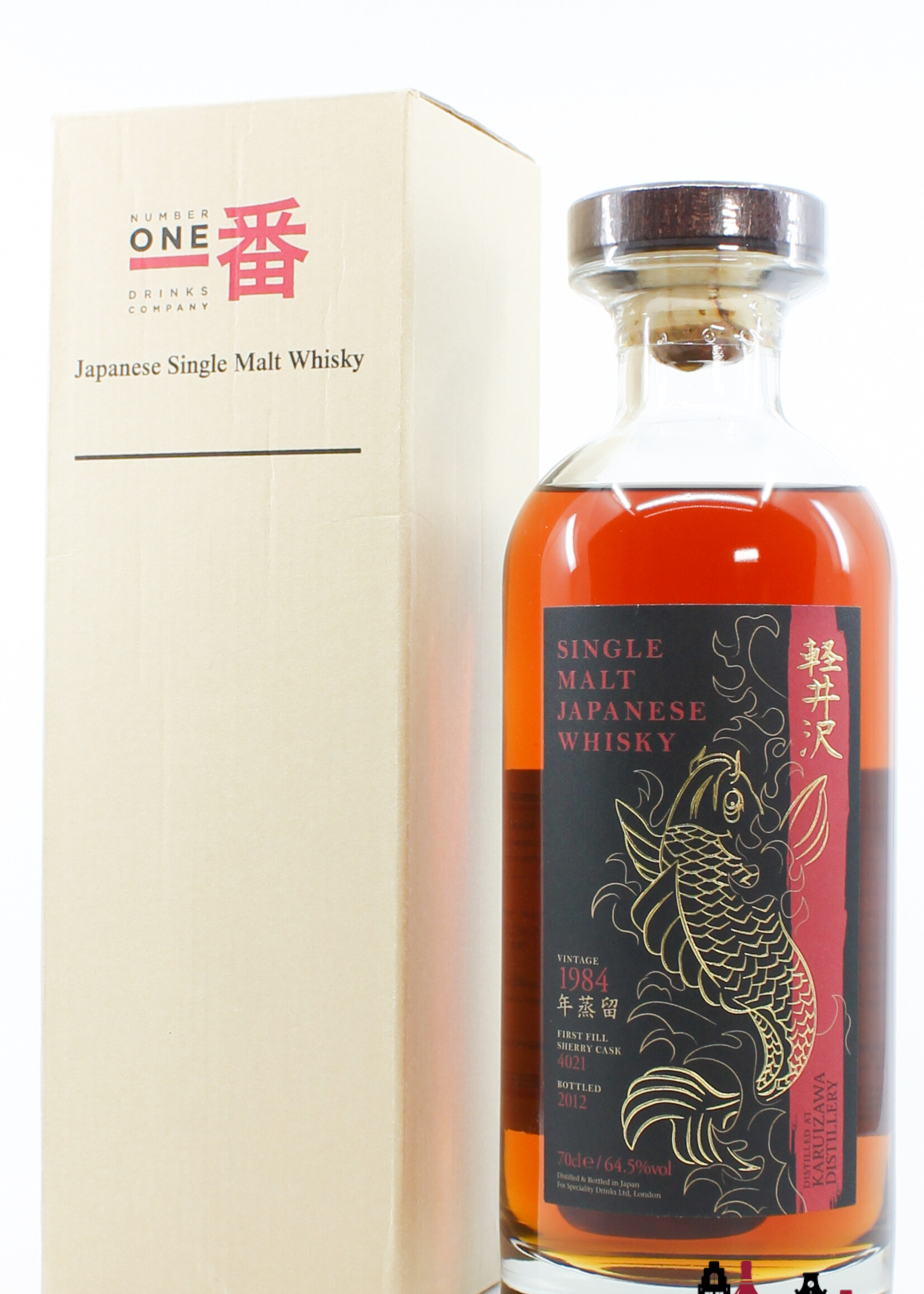 Karuizawa Karuizawa 28 Years Old 1984 2012 - Carpe Koï Serie - Cask 4021 64.5% (1 of 275)