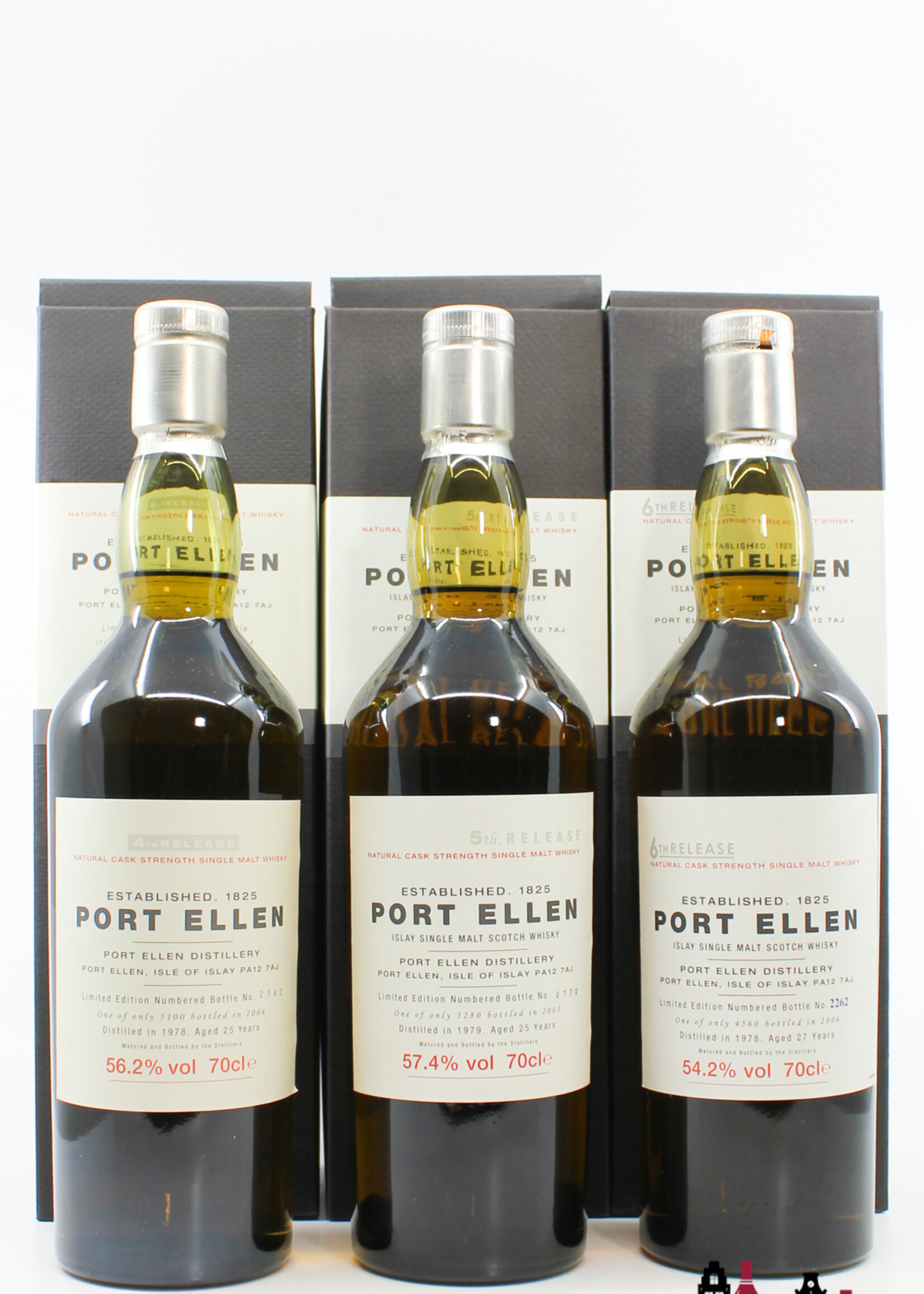Port Ellen Port Ellen - Diageo Special Releases 2001-2017 - Full set of 17 bottles