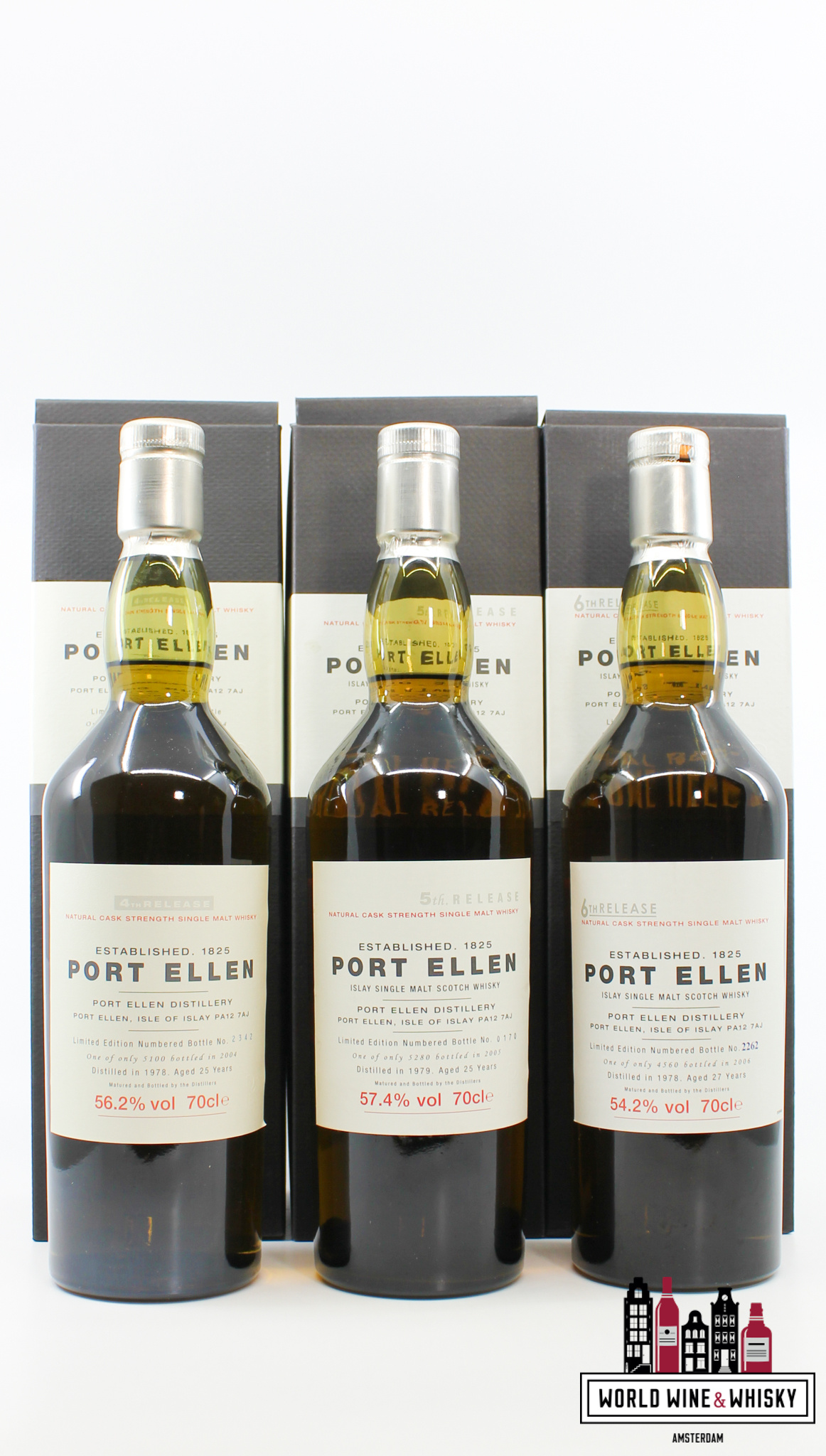 Port Ellen Port Ellen - Diageo Special Releases 2001-2017 - Full set of 17 bottles