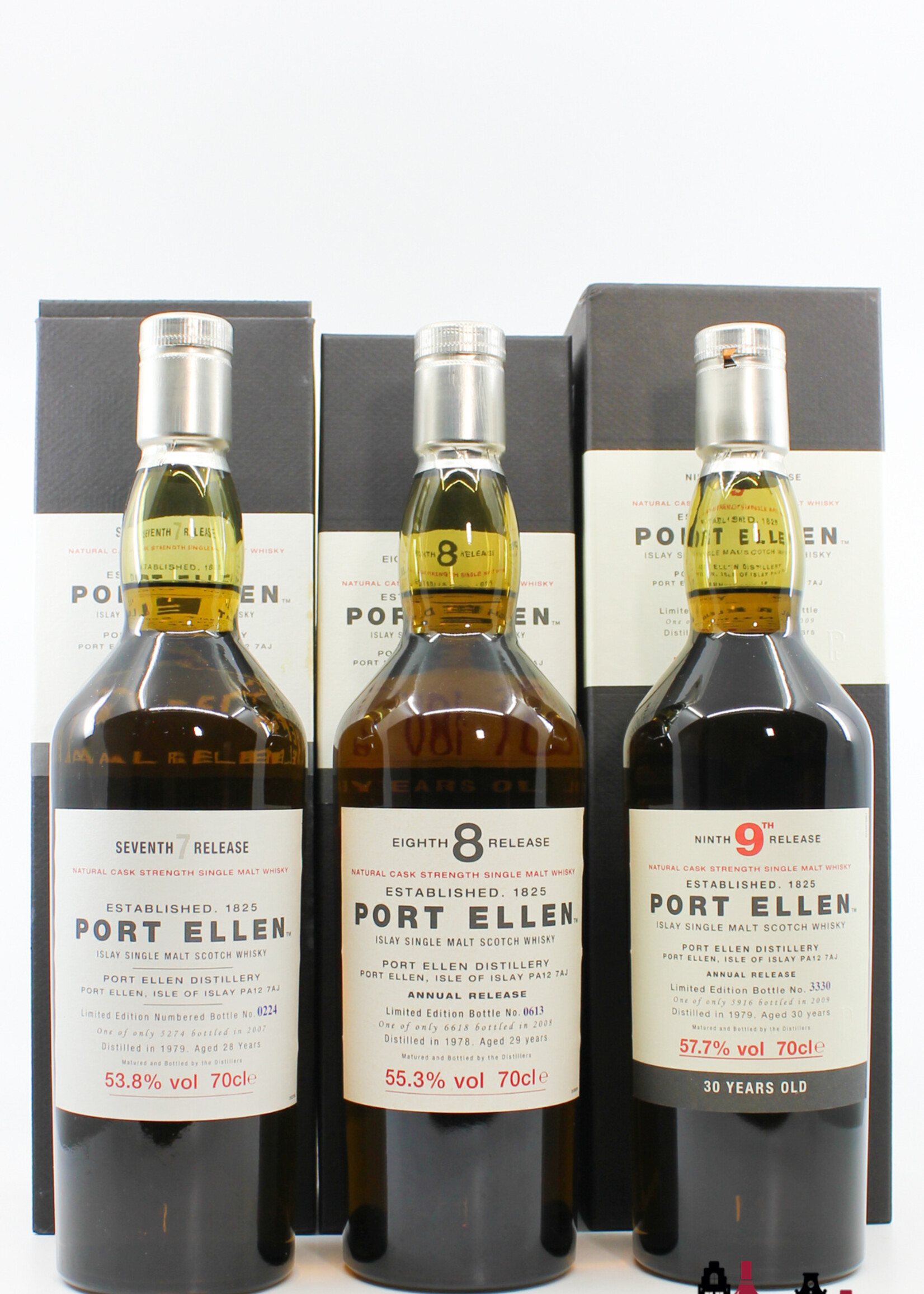 Port Ellen Port Ellen - Diageo Special Releases 2001-2017 - Full set of 17 bottles