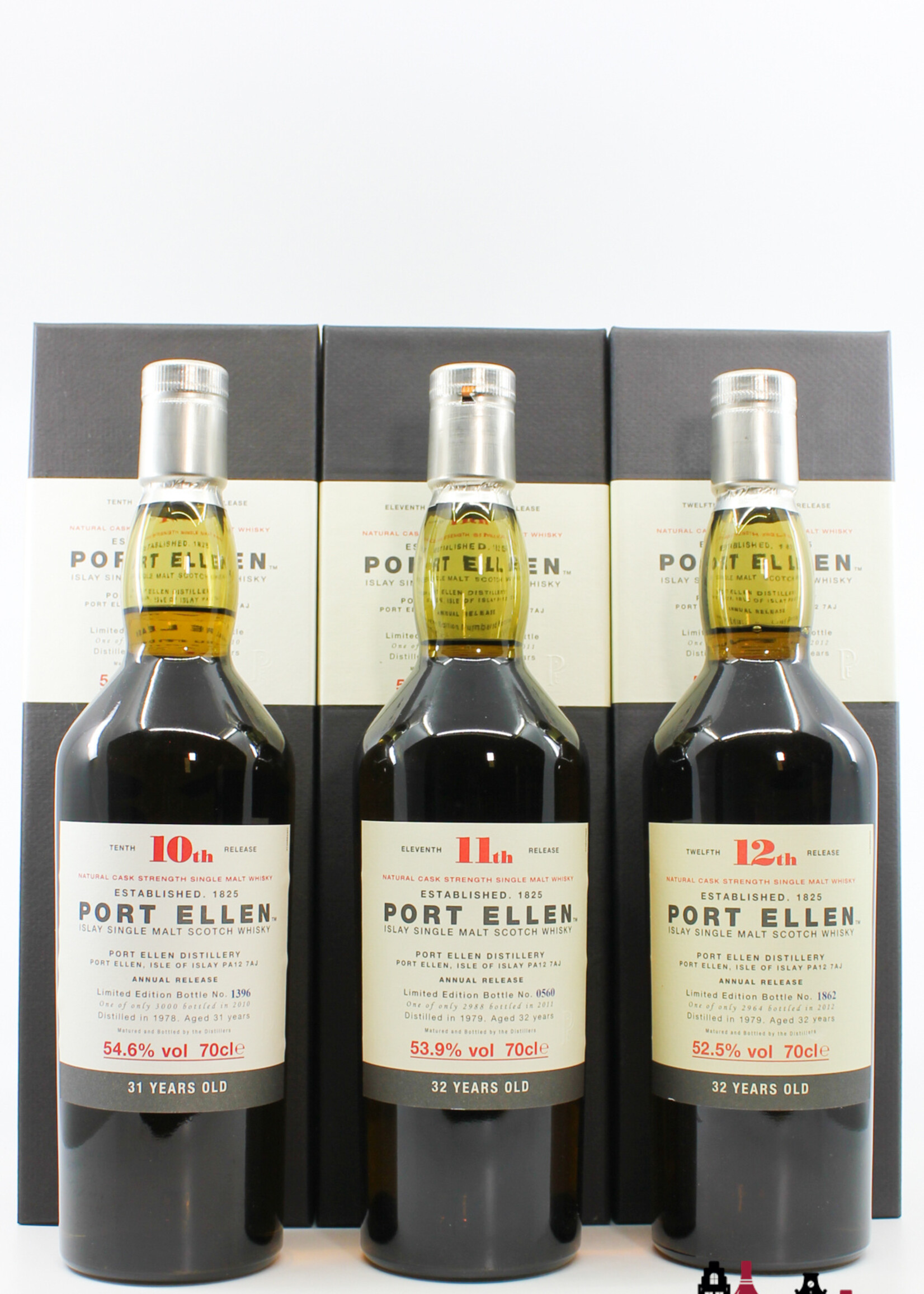 Port Ellen Port Ellen - Diageo Special Releases 2001-2017 - Full set of 17 bottles