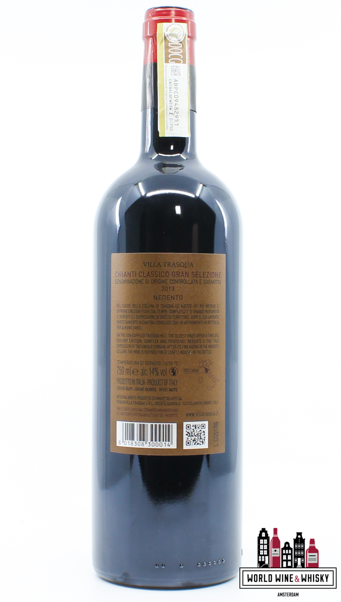 Villa Trasqua Villa Trasqua Nerento Chianti Classico Gran Selezione 2013