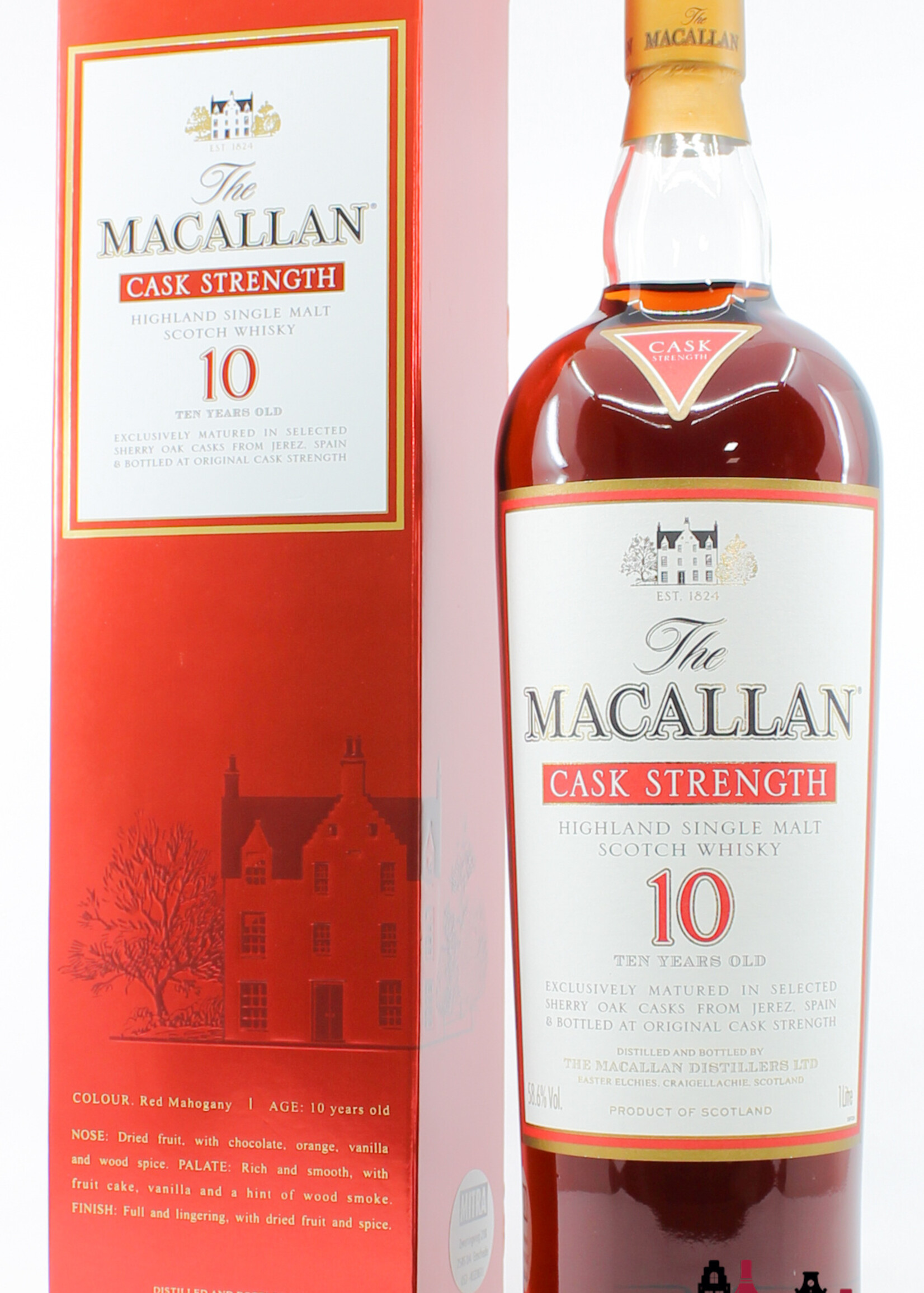 The Macallan Macallan 10 Years Old - Cask Strength 58.6% (1 liter)