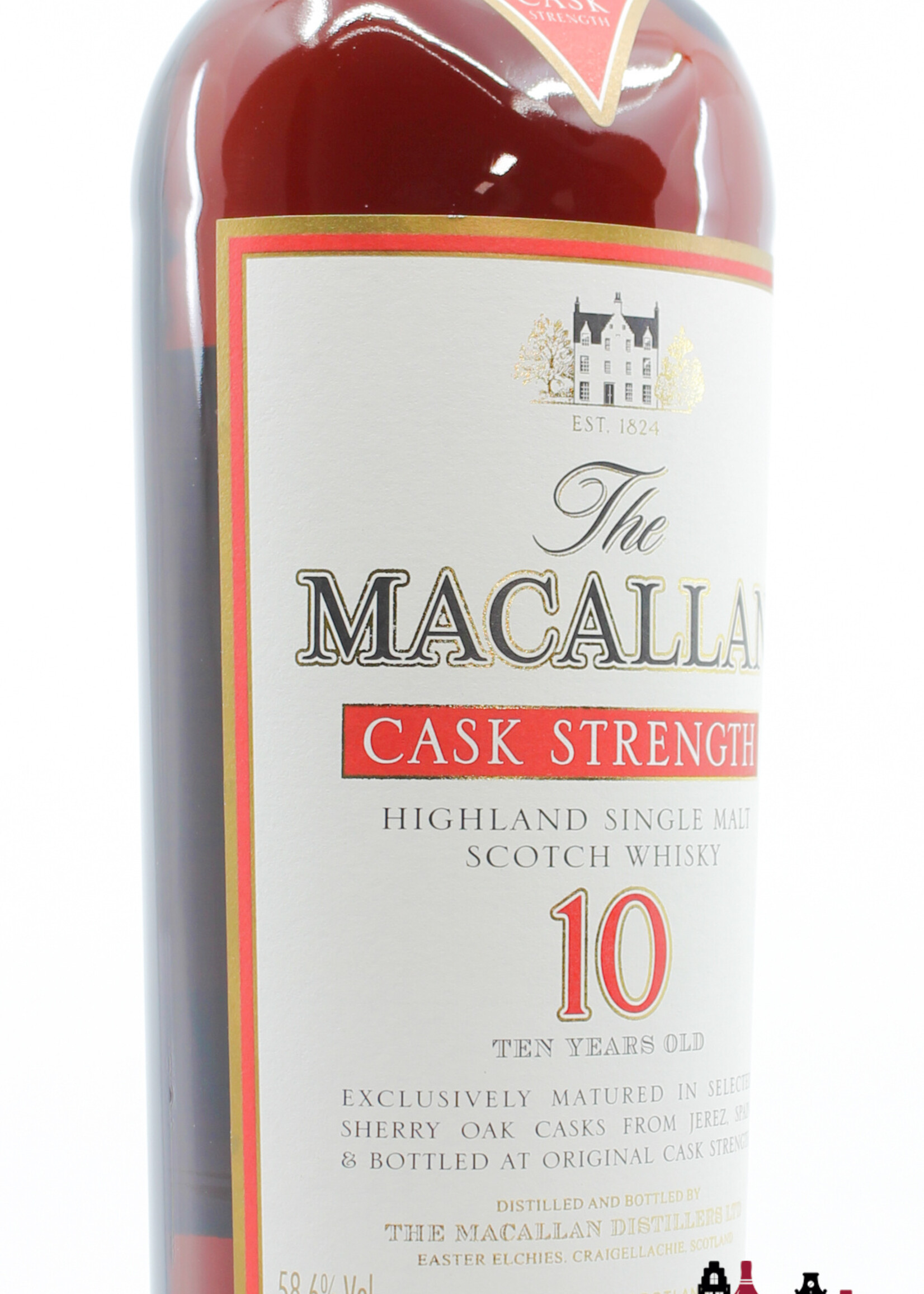 The Macallan Macallan 10 Years Old - Cask Strength 58.6% (1 liter)