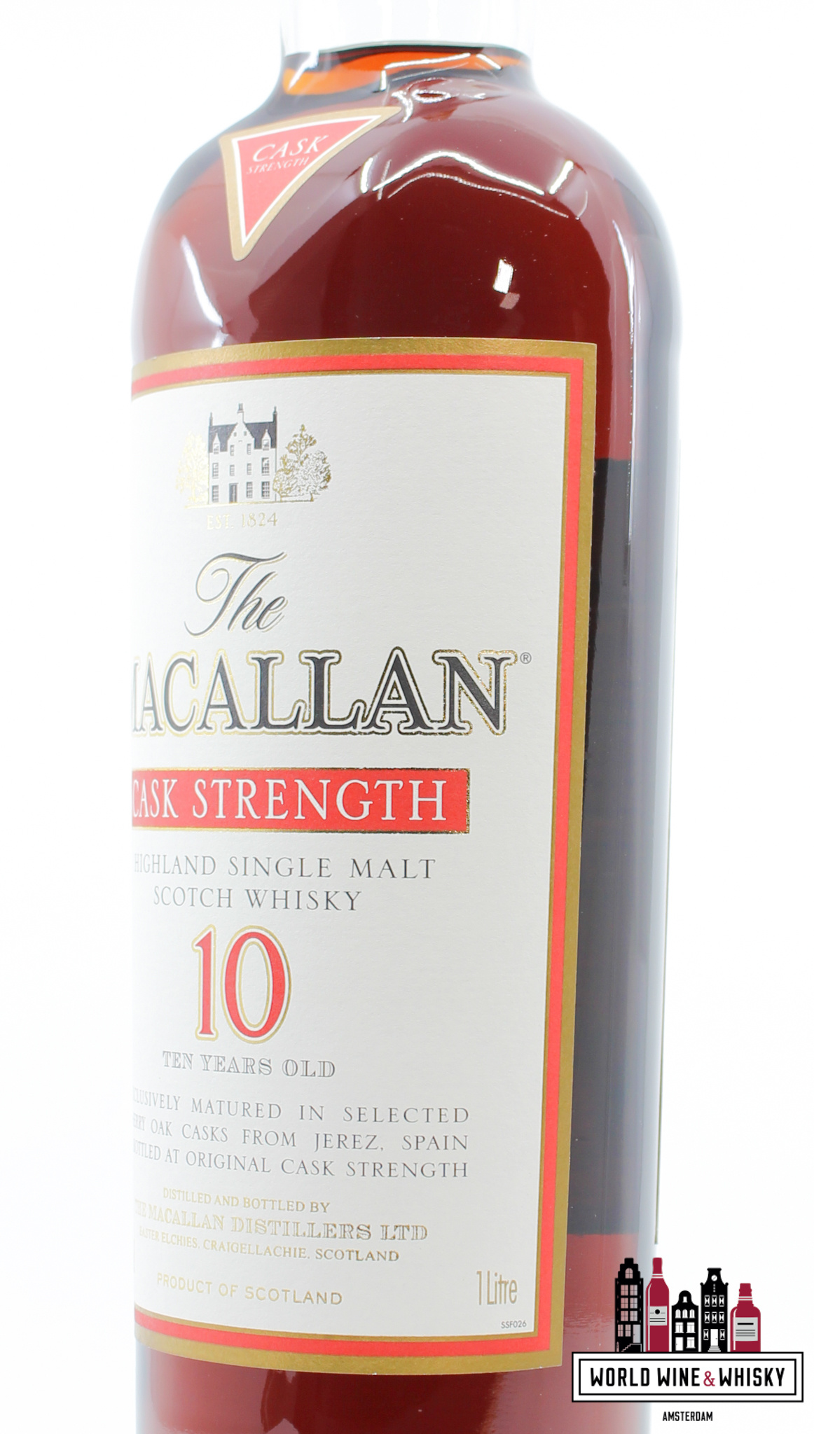 Macallan Macallan 10 Years Old - Cask Strength 58.6% (1 liter)