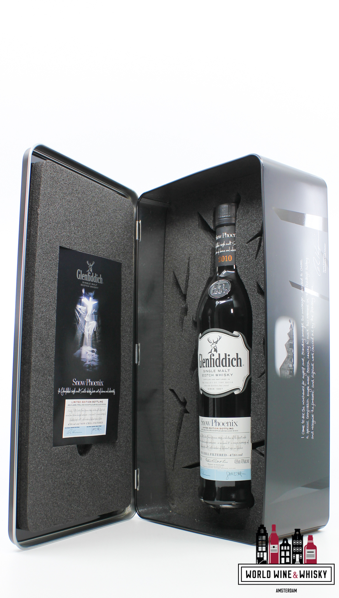 Glenfiddich Glenfiddich 2010 - Snow Phoenix - Limited Edition Bottling 47.6% (1 of 12.000)