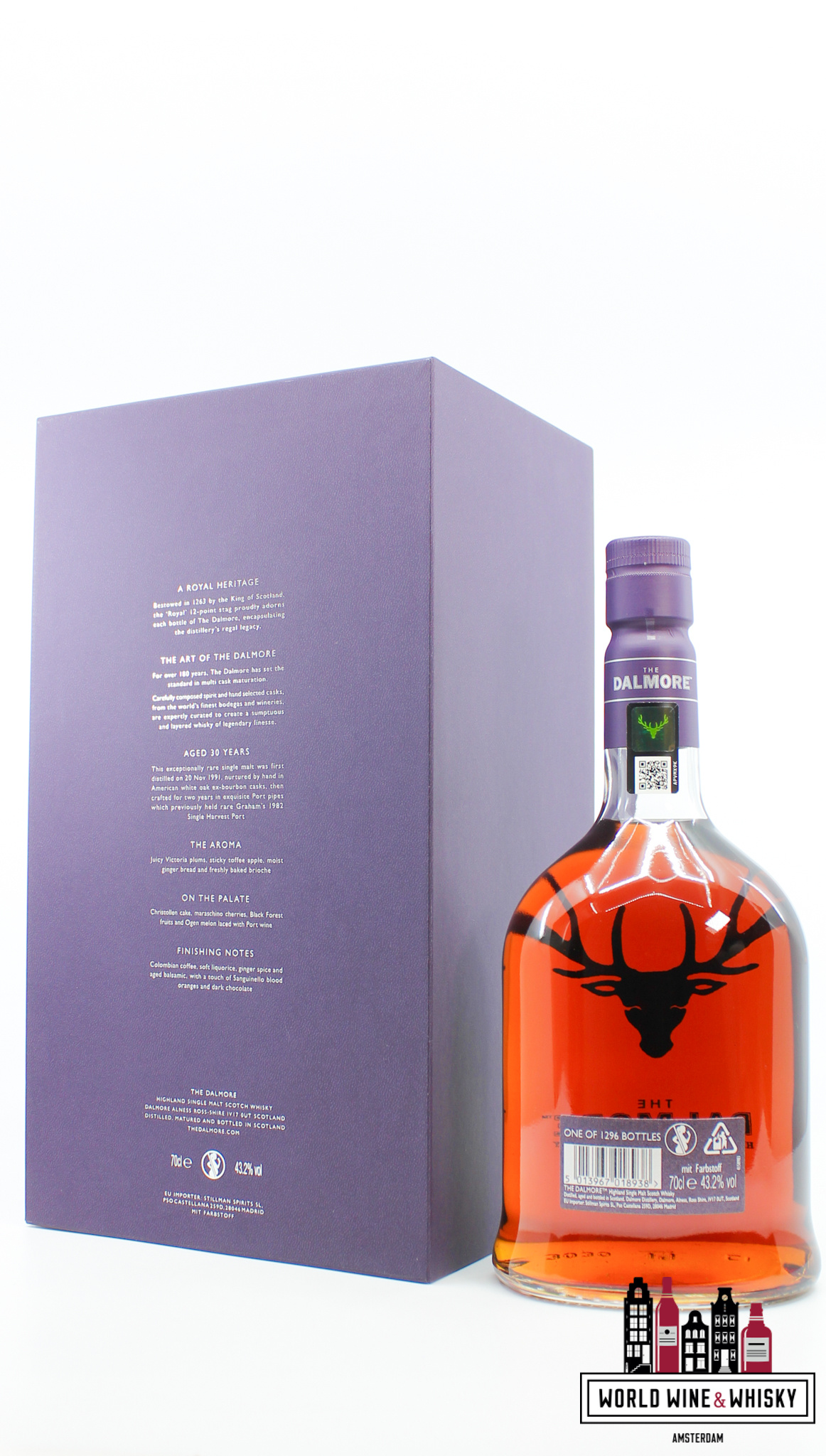 Dalmore Dalmore 30 Years Old 1991 2022 Edition 43.2% (1 of 1296)