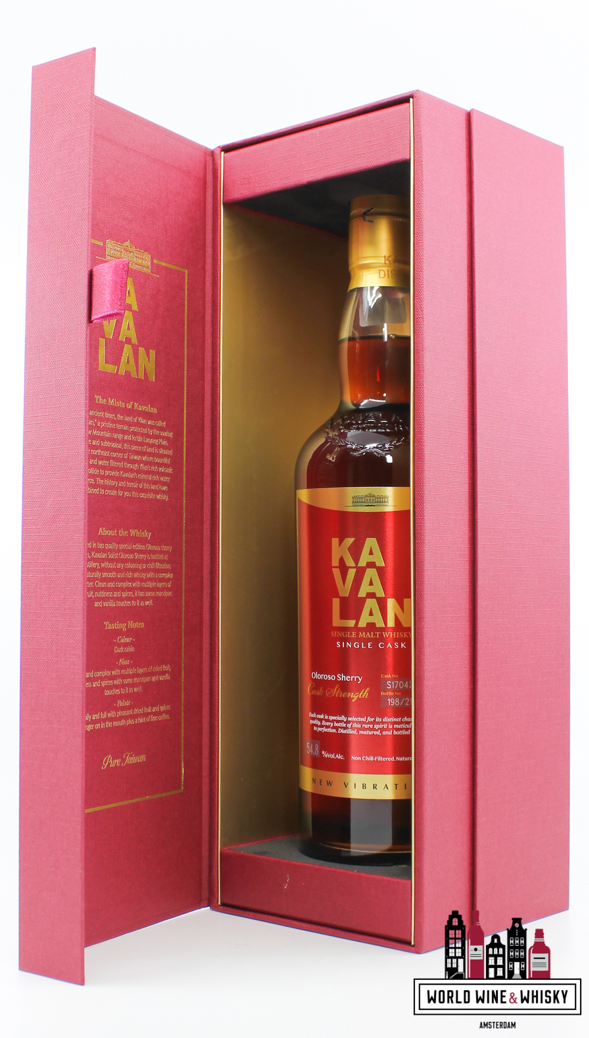 Kavalan Kavalan 2017 2023 - Solist - New Vibrations - Oloroso Sherry - Cask S170426032C 54.8% (1 of 217)