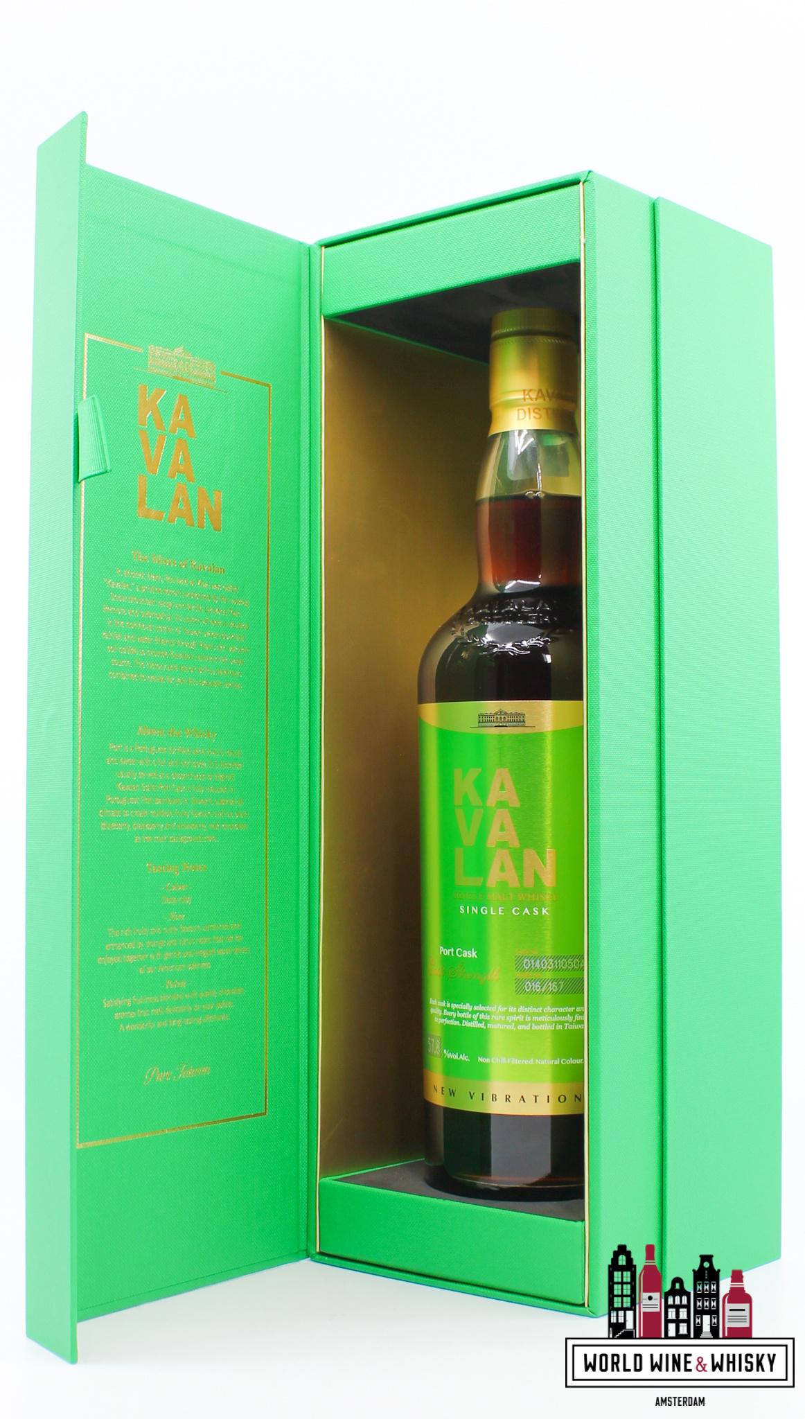Kavalan 2014 2023 New Vibrations - Port Cask - Cask Kavalan 2014 2023 New Vibrations - Port Cask - Cask
