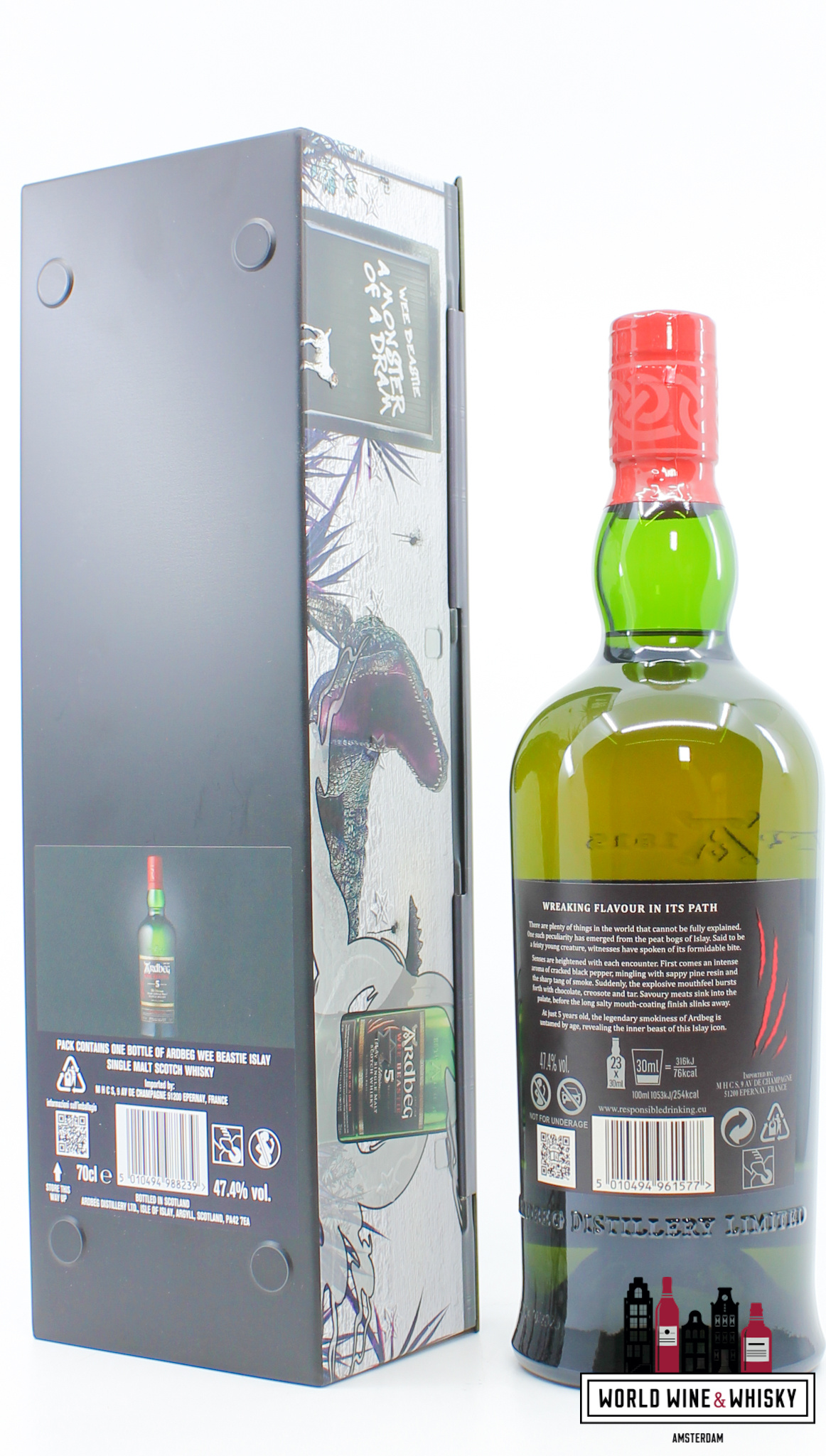 Ardbeg Ardbeg 5 Years Old 2018 2023 - Wee Beastie Warehouse Planet Edition 47.4%