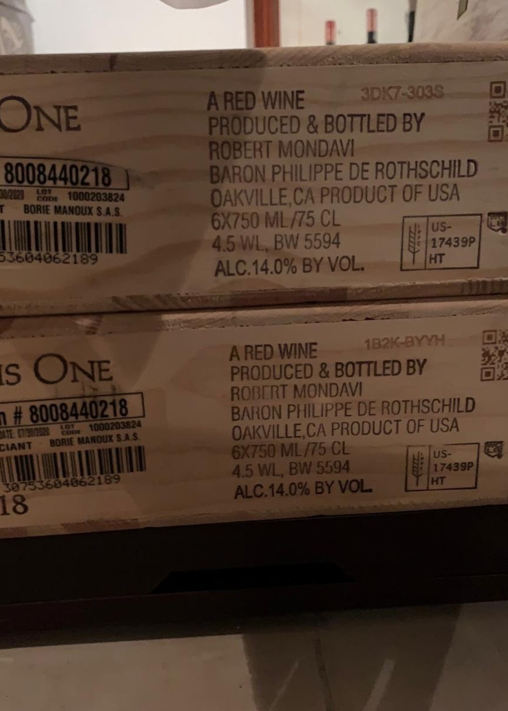 Opus One Opus One 2018 - Napa Valley (USA) in 6-bottles OWC