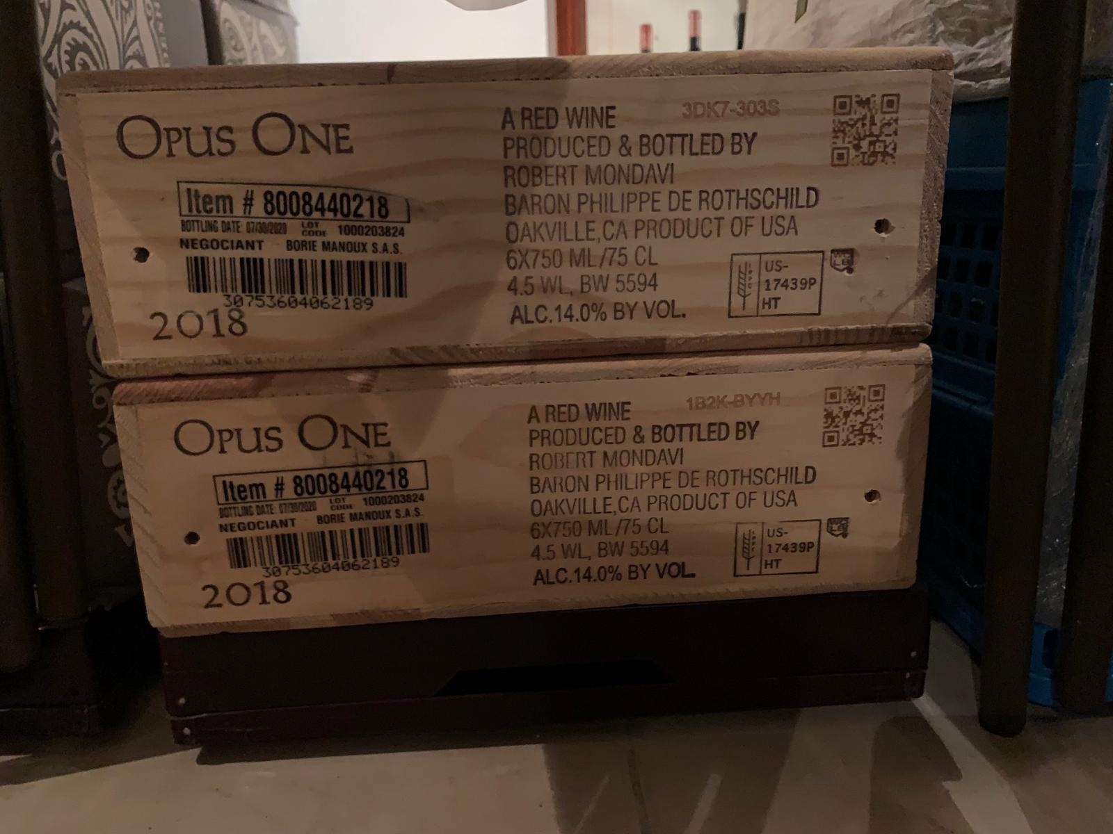 Opus One Opus One 2018 - Napa Valley (USA) in 6-bottles OWC