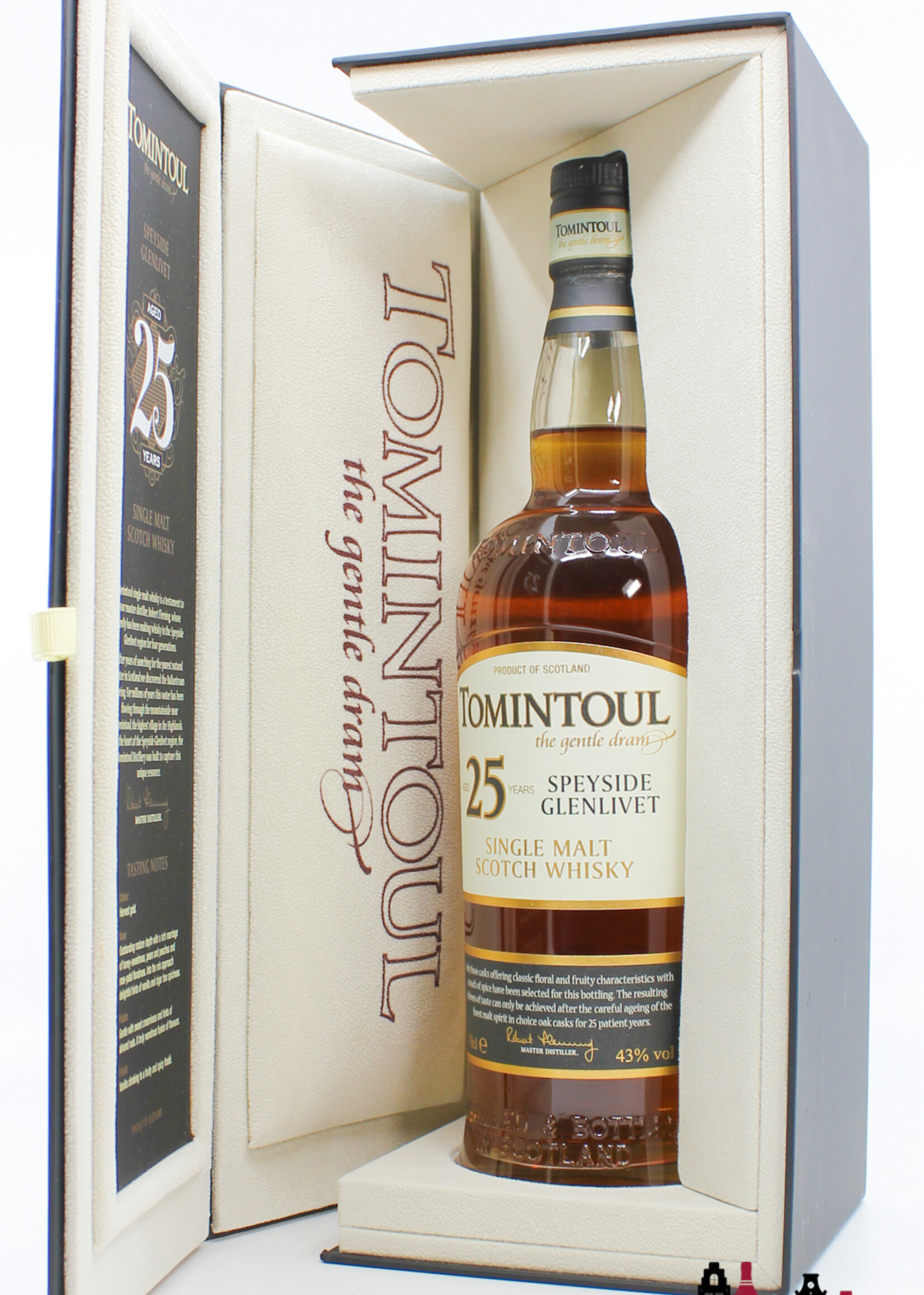 Tomintoul Tomintoul 25 Years Old 2015 - Speyside Glenlivet - The gentle dram 43%