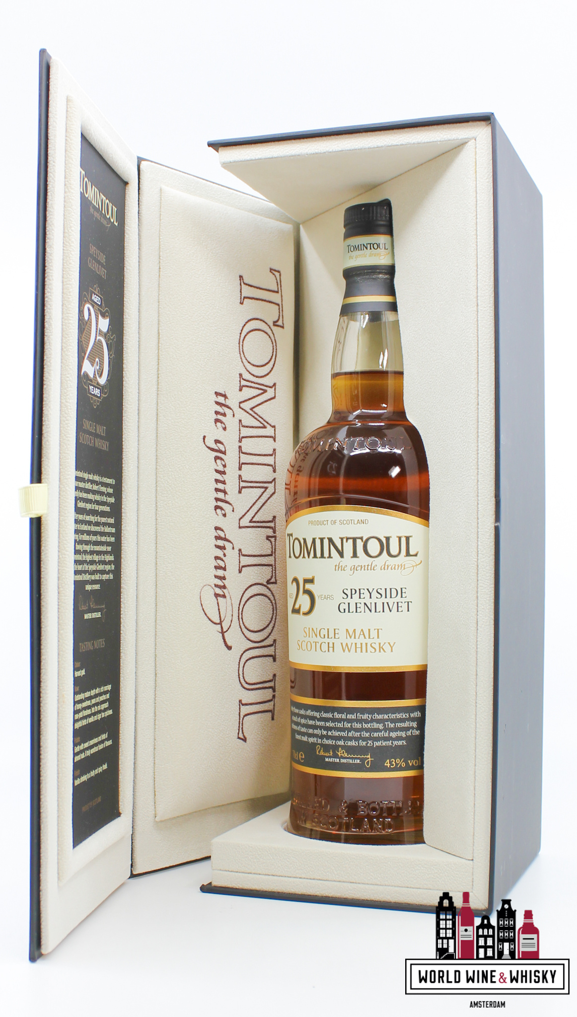 Tomintoul Tomintoul 25 Years Old 2015 - Speyside Glenlivet - The gentle dram 43%