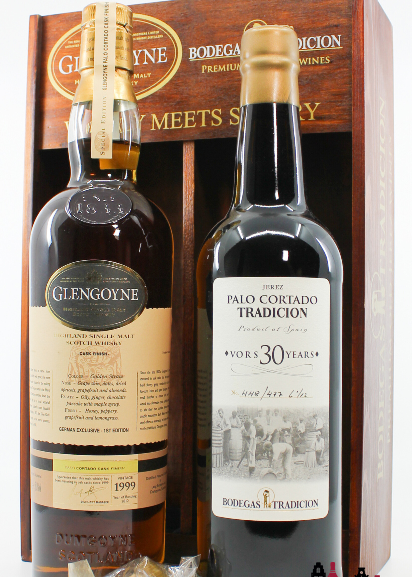 Glengoyne Glengoyne 1999 2012 - Palo Cortado Cask Finish - German Exclusive - 1st Edition 53.8% (1 of 477)