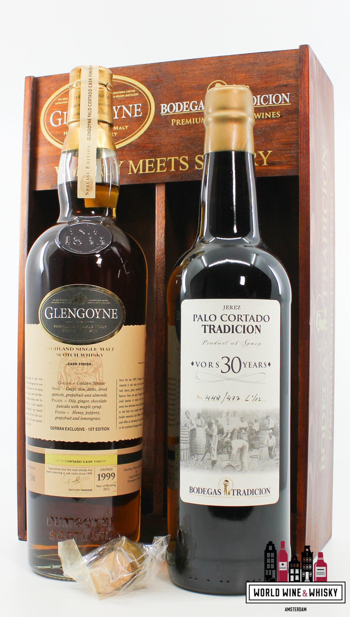 Glengoyne Glengoyne 1999 2012 - Palo Cortado Cask Finish - German Exclusive - 1st Edition 53.8% (1 of 477)