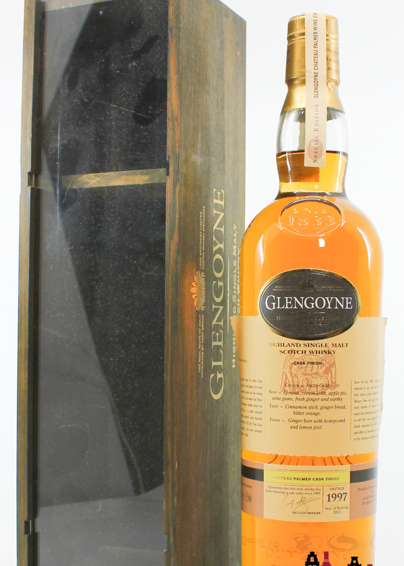 Glengoyne Glengoyne 1997 2012 - Chateau Palmer Cask Finish 45.3% (1 of 2600)
