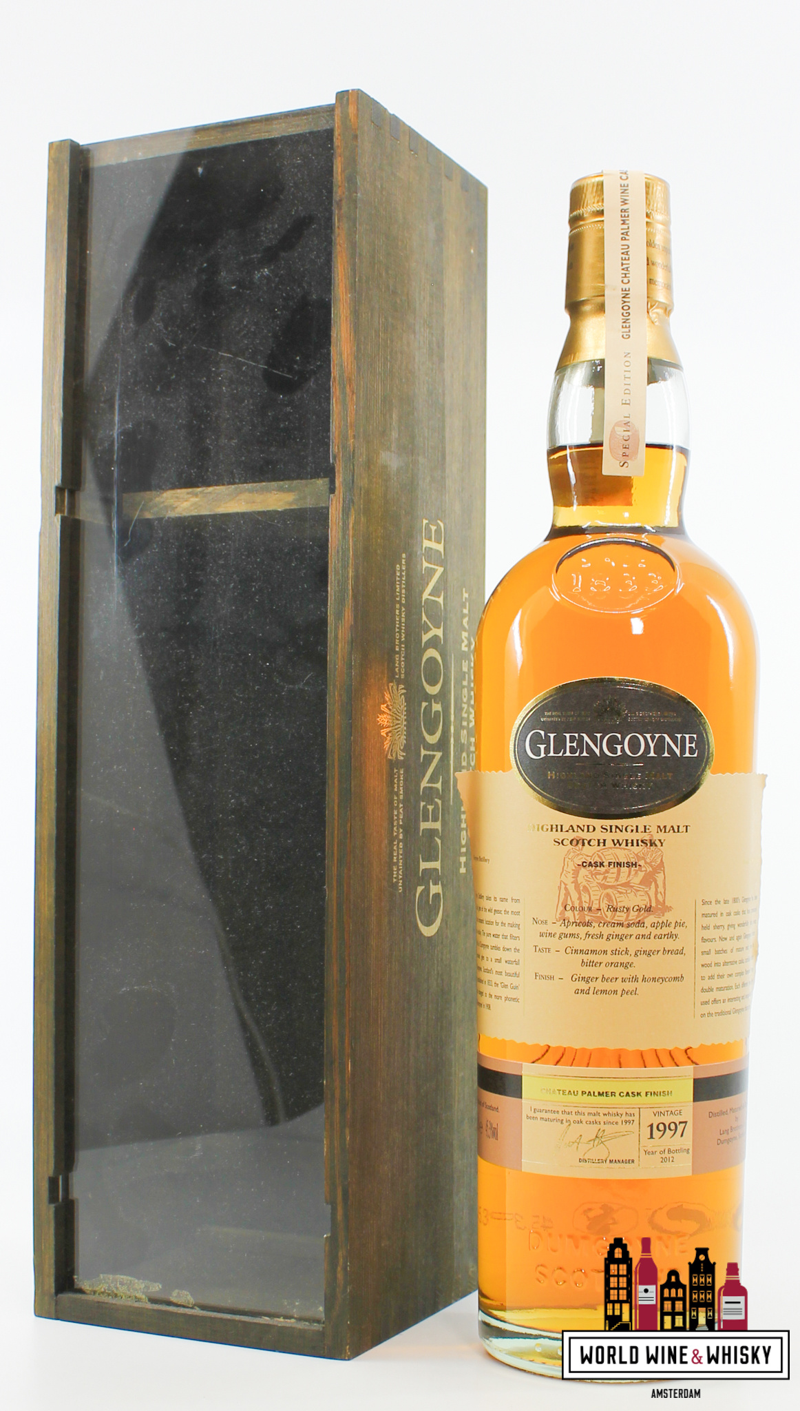 Glengoyne Glengoyne 1997 2012 - Chateau Palmer Cask Finish 45.3% (1 of 2600)