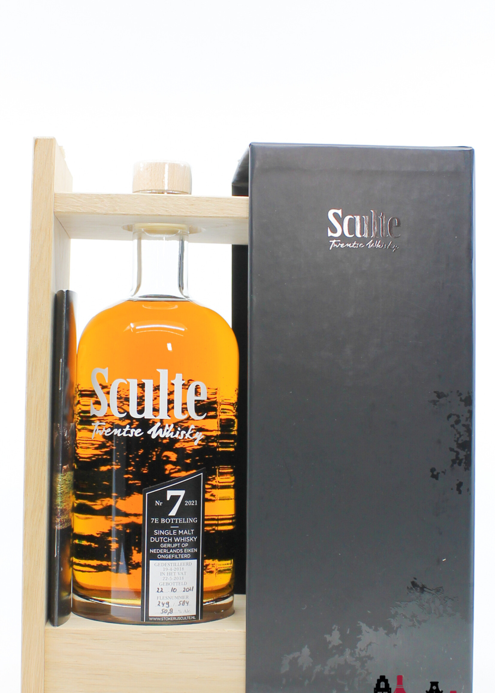 Sculte Sculte 3 Years Old 2018 2021 - 7e Bottling - Single Malt Dutch Whisky 50.8% (1 of 584)