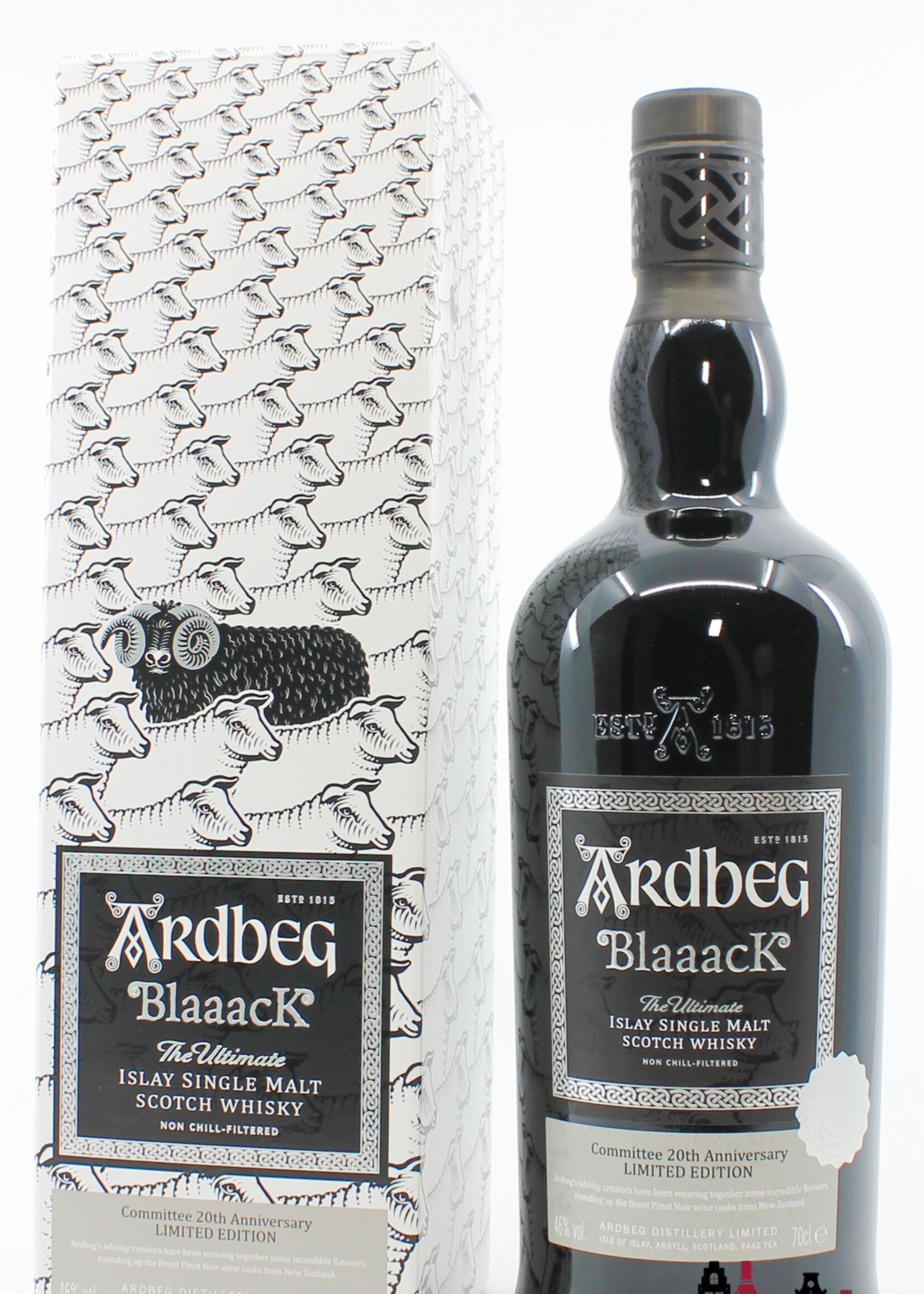 Ardbeg Ardbeg Blaaack 2020 - Committee 20th Anniversary - Limited Edition - The Ultimate 700ml 46%