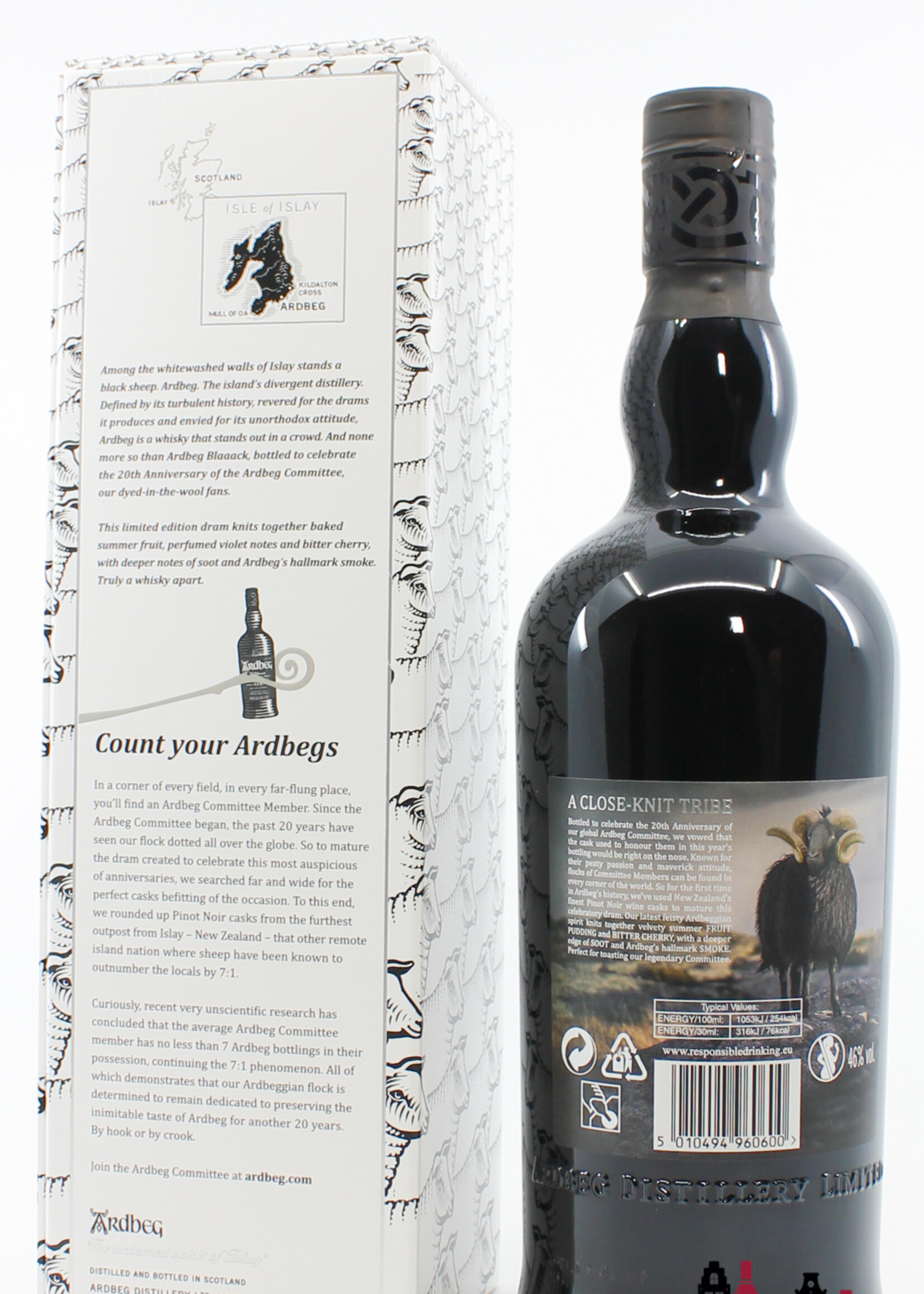 Ardbeg Ardbeg Blaaack 2020 - Committee 20th Anniversary - Limited Edition - The Ultimate 700ml 46%