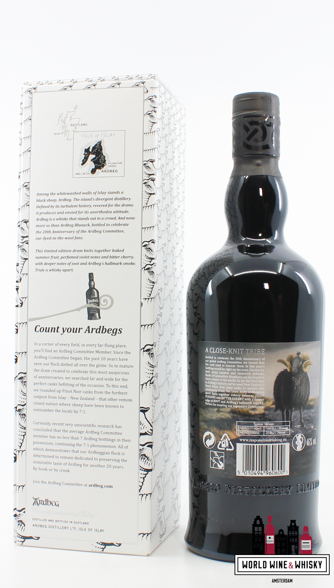 Ardbeg Ardbeg Blaaack 2020 - Committee 20th Anniversary - Limited Edition - The Ultimate 700ml 46%