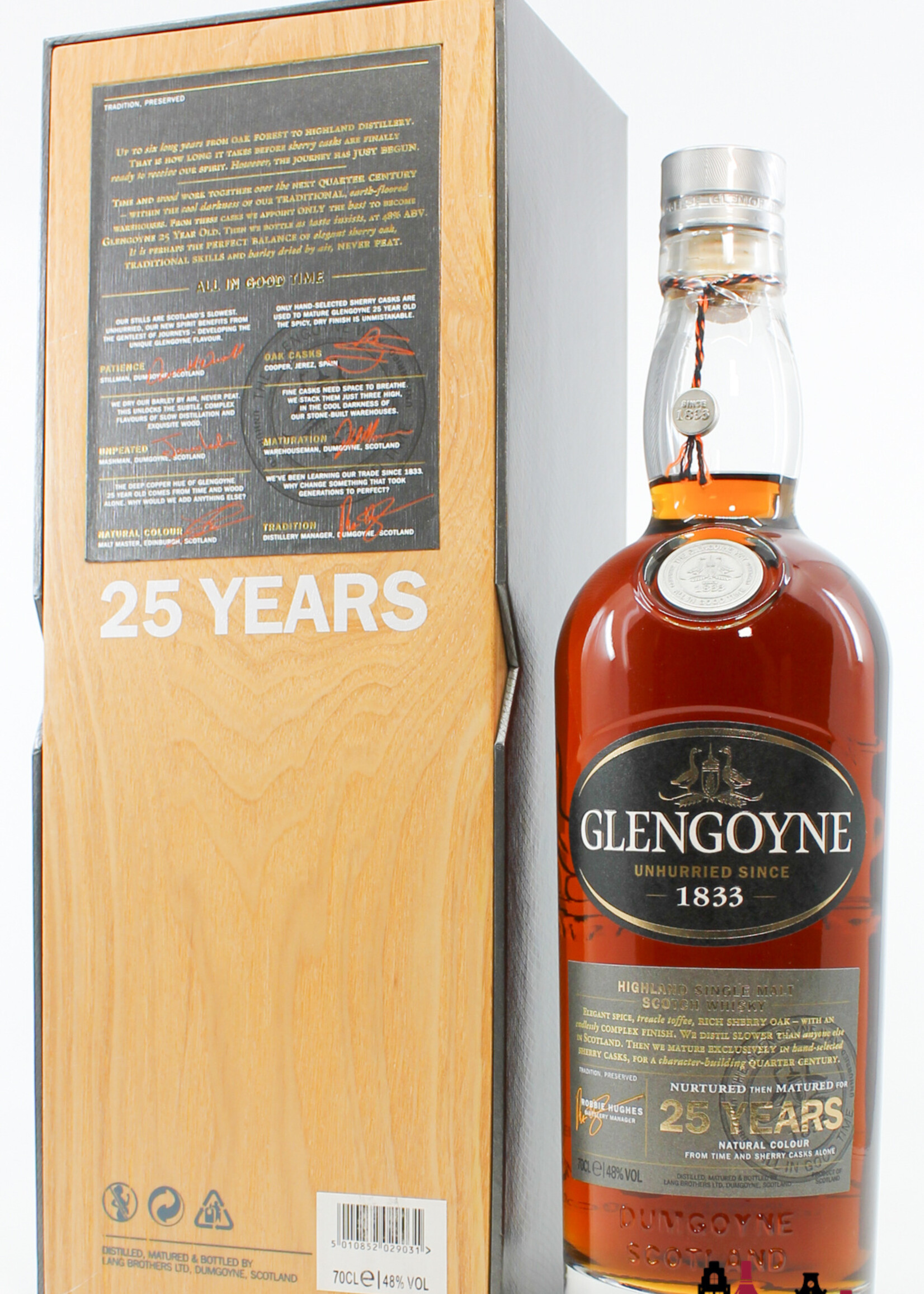 Glengoyne Glengoyne 25 Years Old 2019 - Unhurried Since 1833 48%